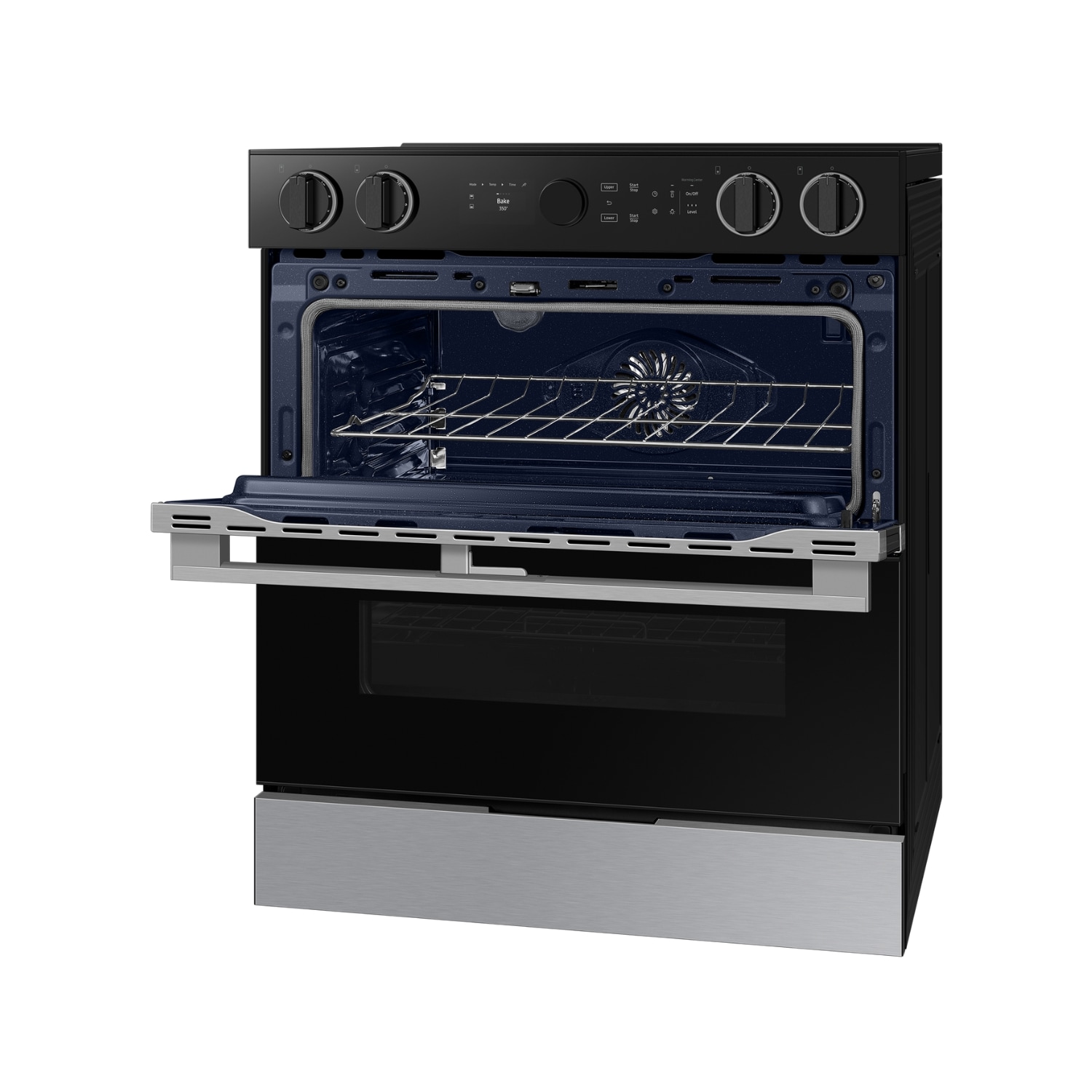 Samsung NSE6DG8550SR Double-Oven-Elec-Ranges - View #9