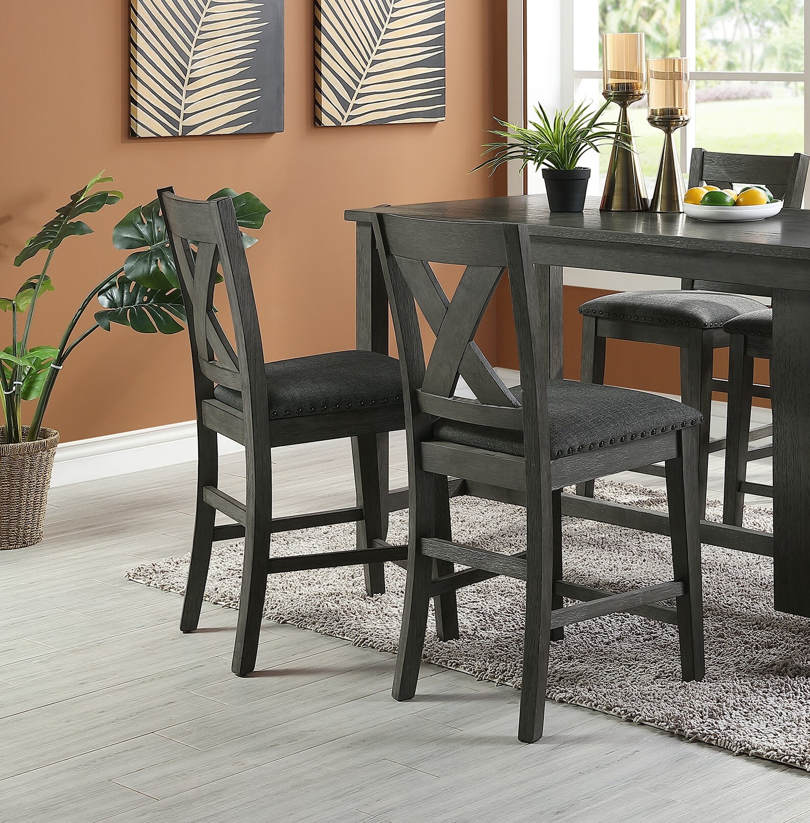Blisstyle Modern Contemporary Dining Room Furniture Chairs Set of 2 ...