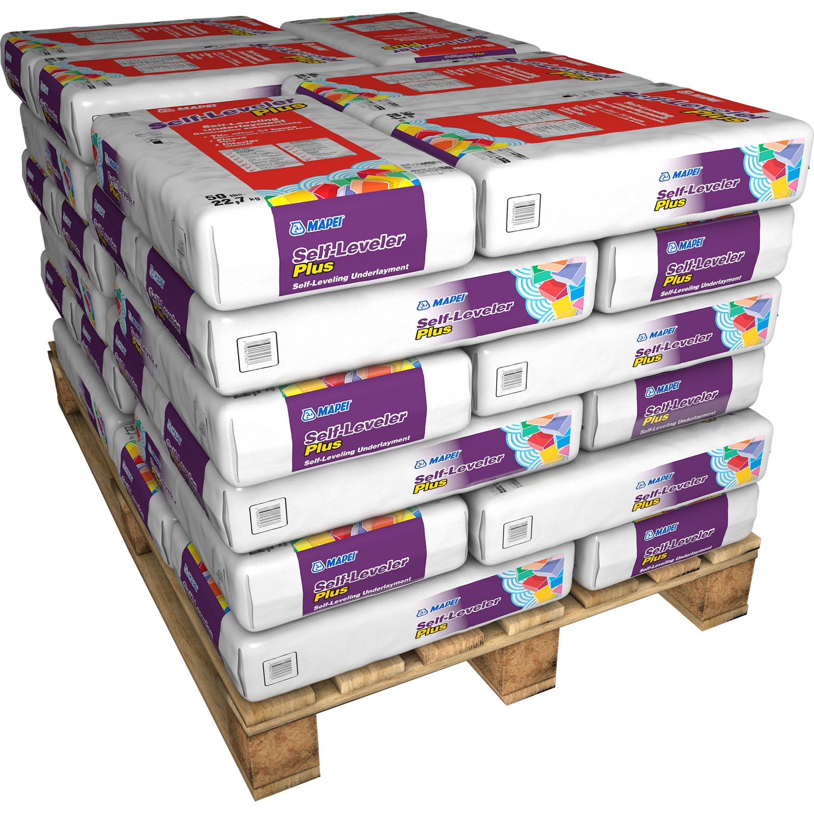 MAPEI 2731836P Self Leveler Plus (Pallet 36 qty) 50-lb Powder Indoor Self-leveling Underlayment