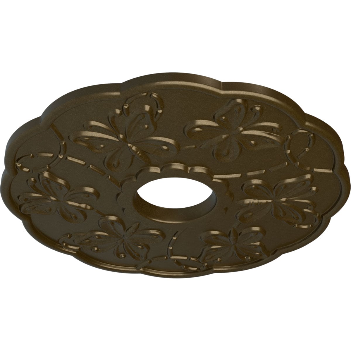 Ekena Millwork CM17TSBRS Ceiling-Medallions - View #2