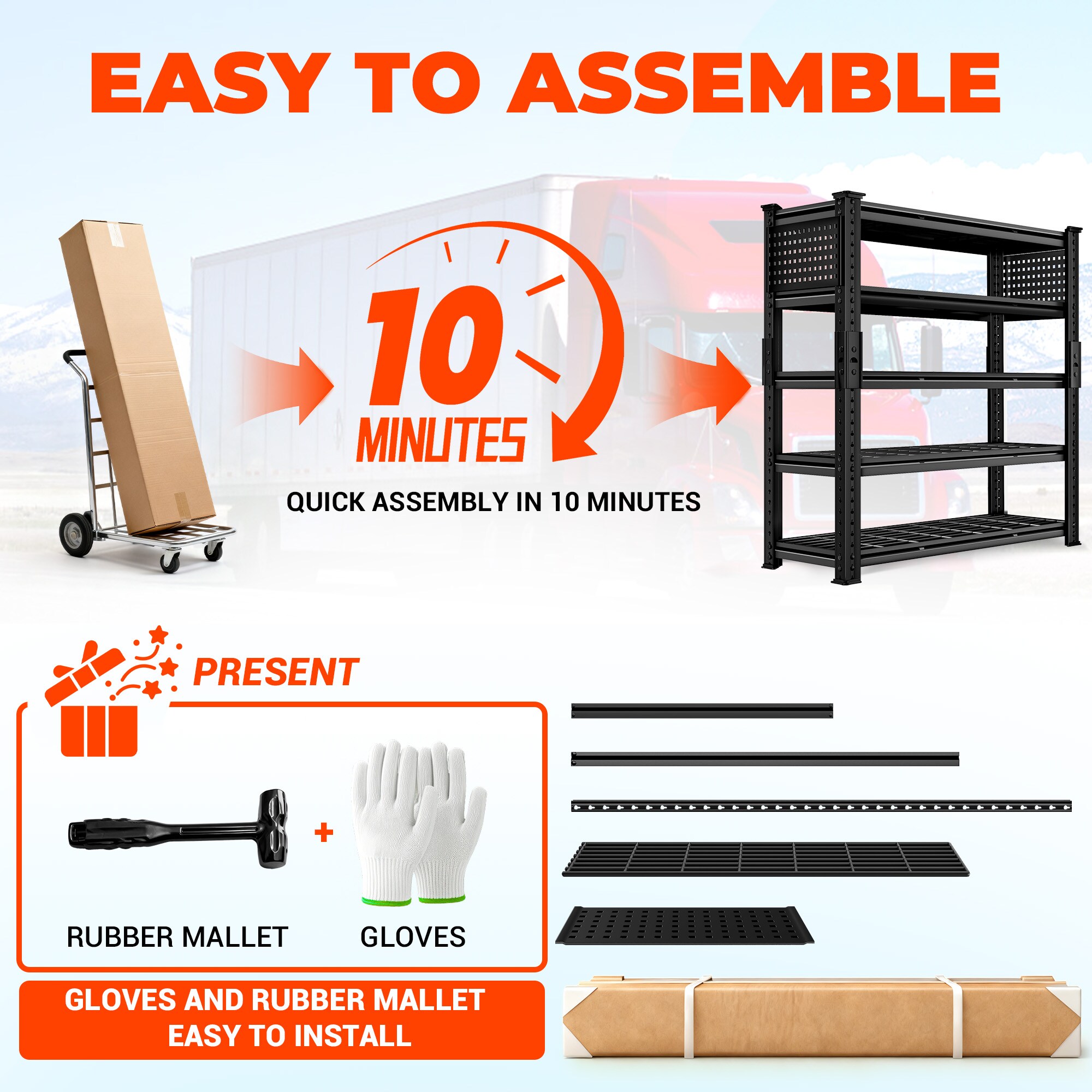 BSMTEK 762292137566 Free-Standing-Shelving - View #9