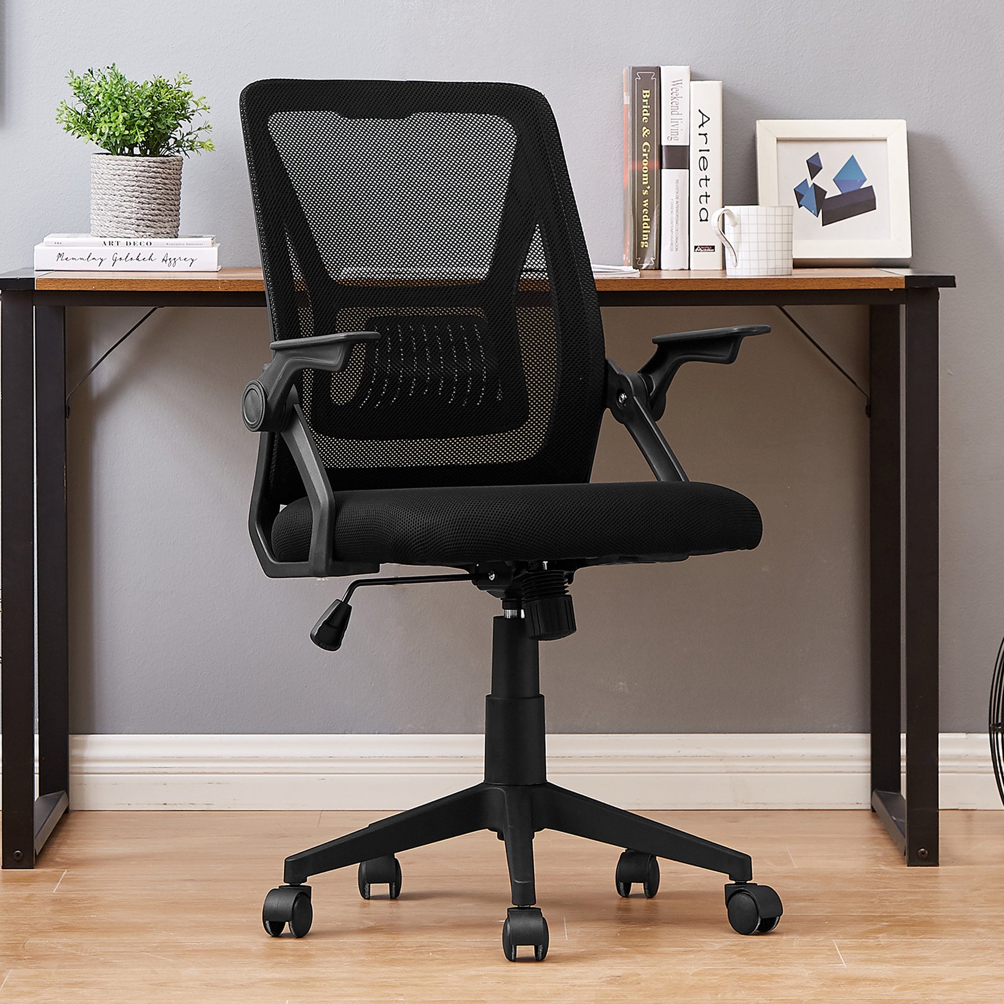 Vecelo LOE-OC01-BLK Office-Chairs - View #2