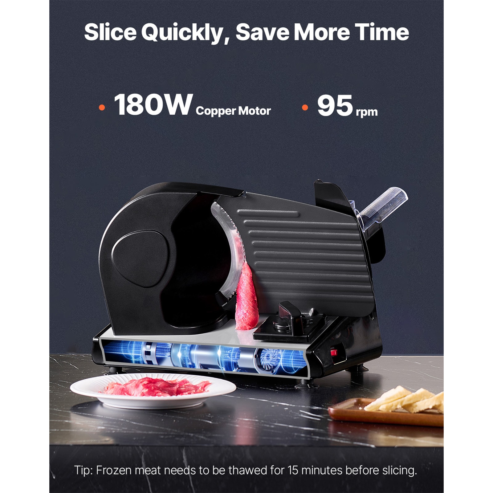 VEVOR SCDRQPJ180WS07476V1 Food-Slicers - View #4