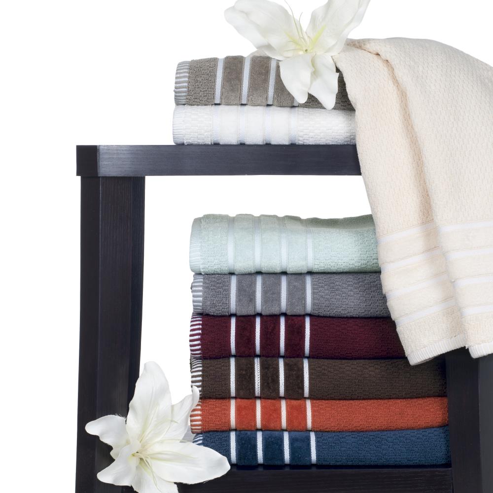 Taupe 6-pc. Cotton Bath Towel Set