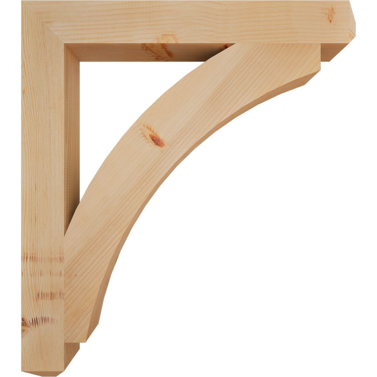 Ekena Millwork BKT04X32X36THR04SDF Exterior-Brackets-Braces - View #3