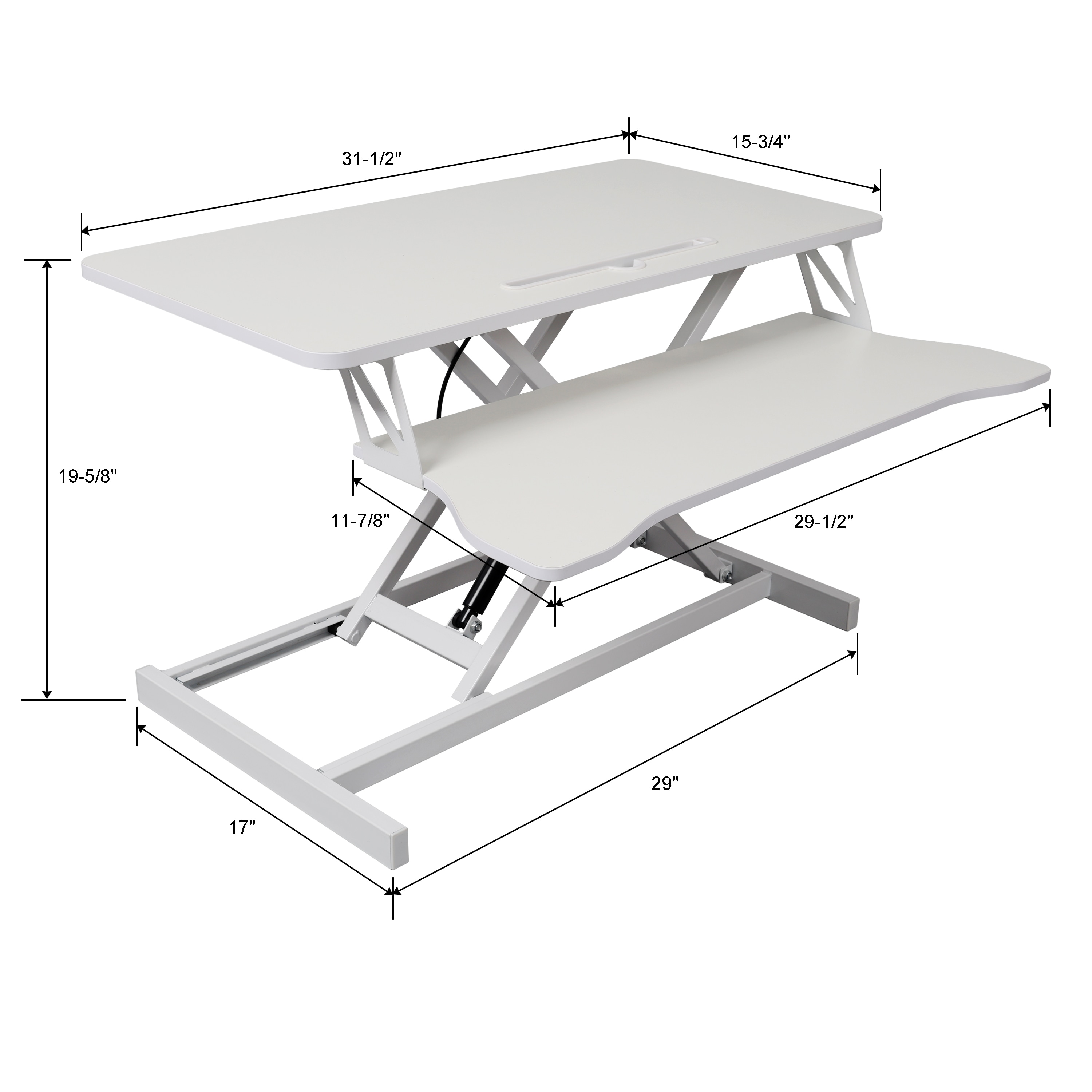 Homy Casa HPDW-WH Office-Accessories - View #3