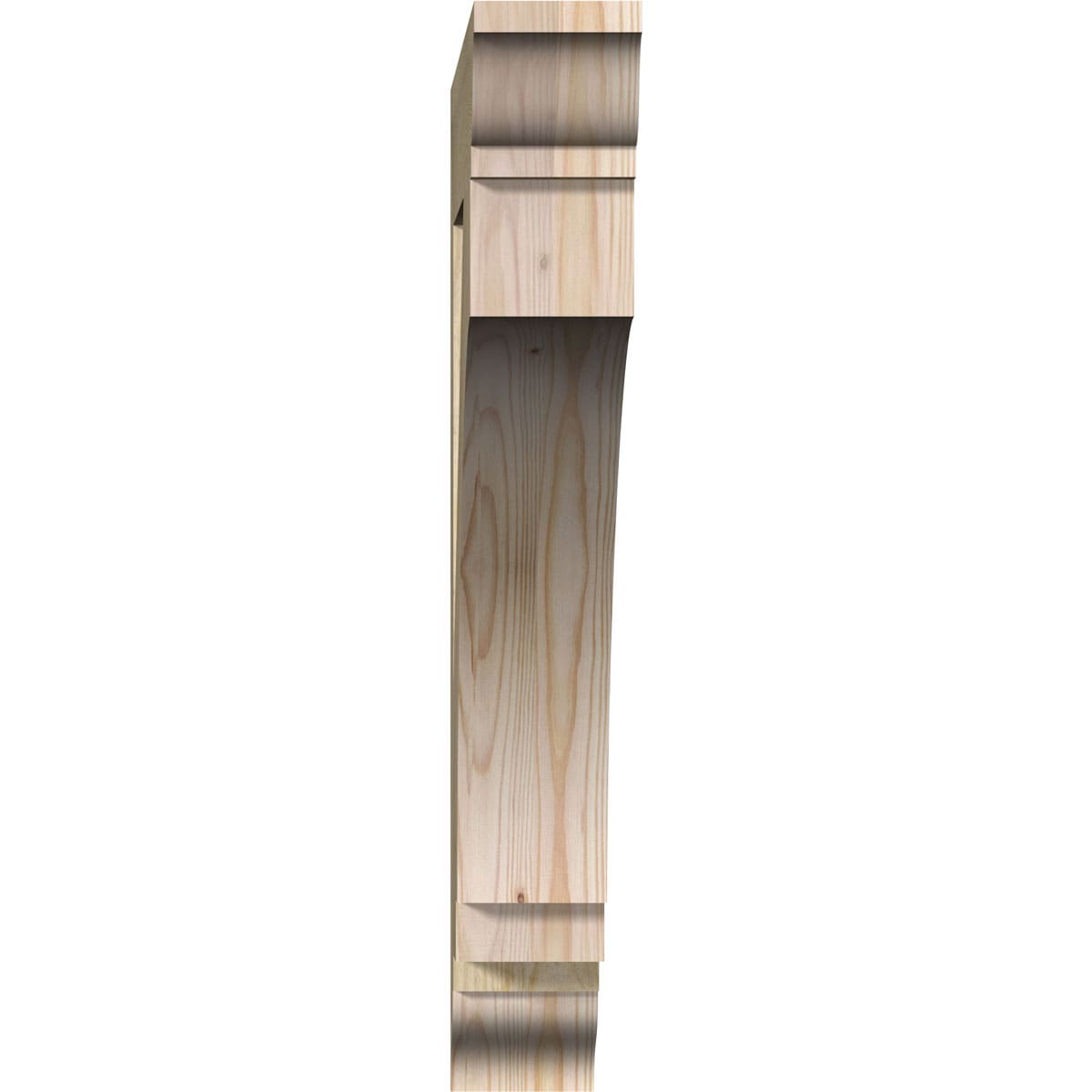 Ekena Millwork BKT04X28X28IMP01RDF Exterior-Brackets-Braces - View #2