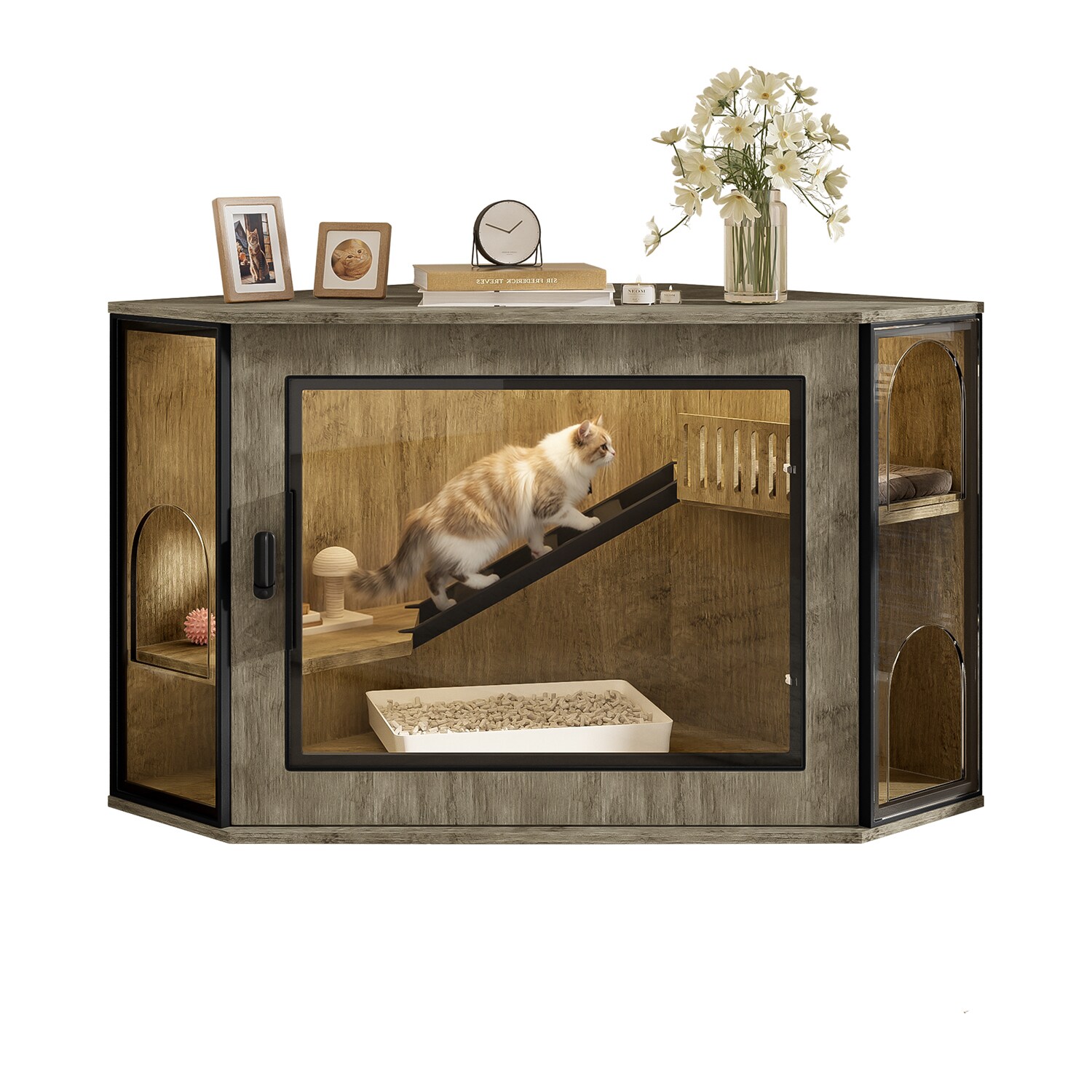 Mondawe MO-GO4446E Cat-Litter-Box - View #4
