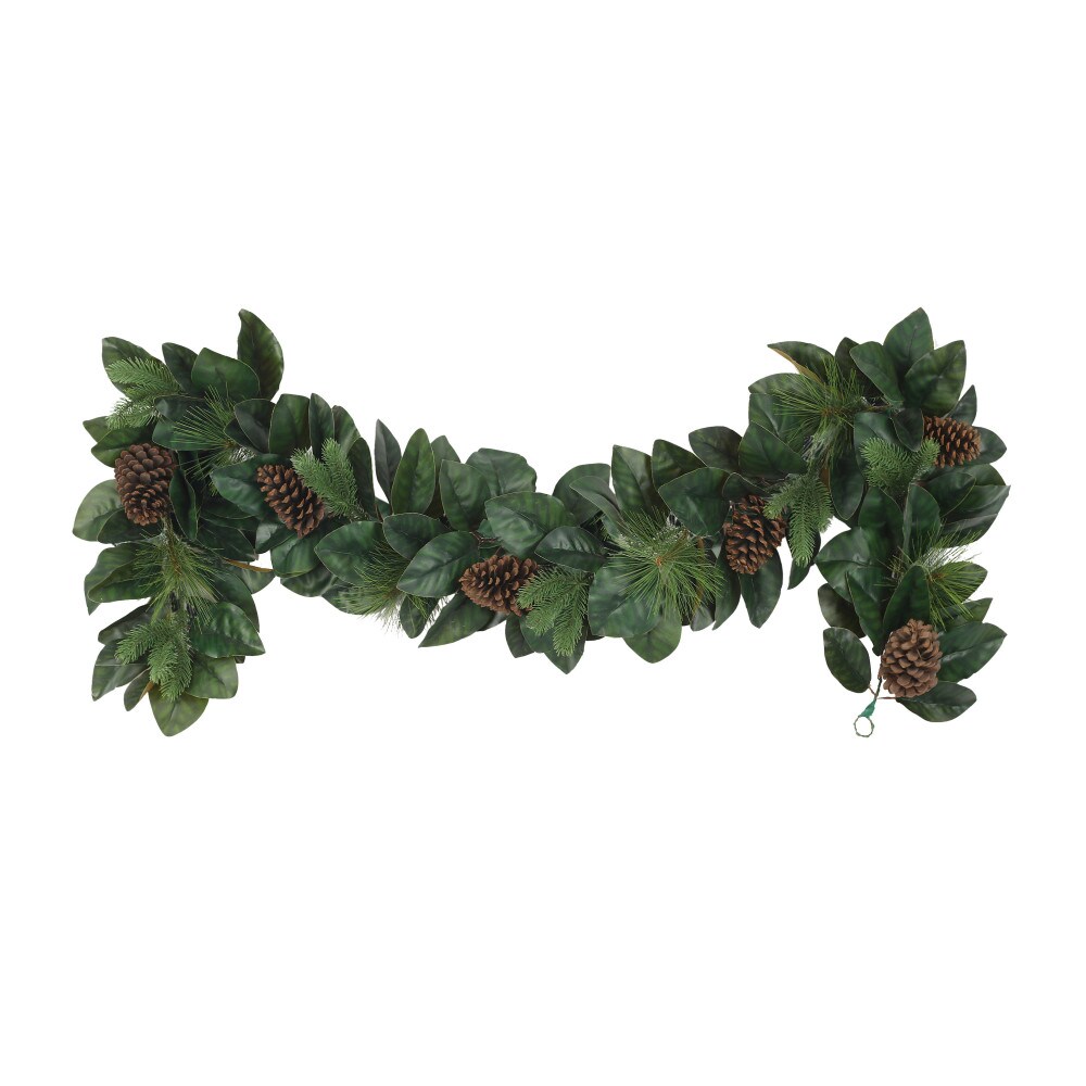 Puleo International 3819A-G6 Indoor/Outdoor 6-Feet Pine Artificial Garland
