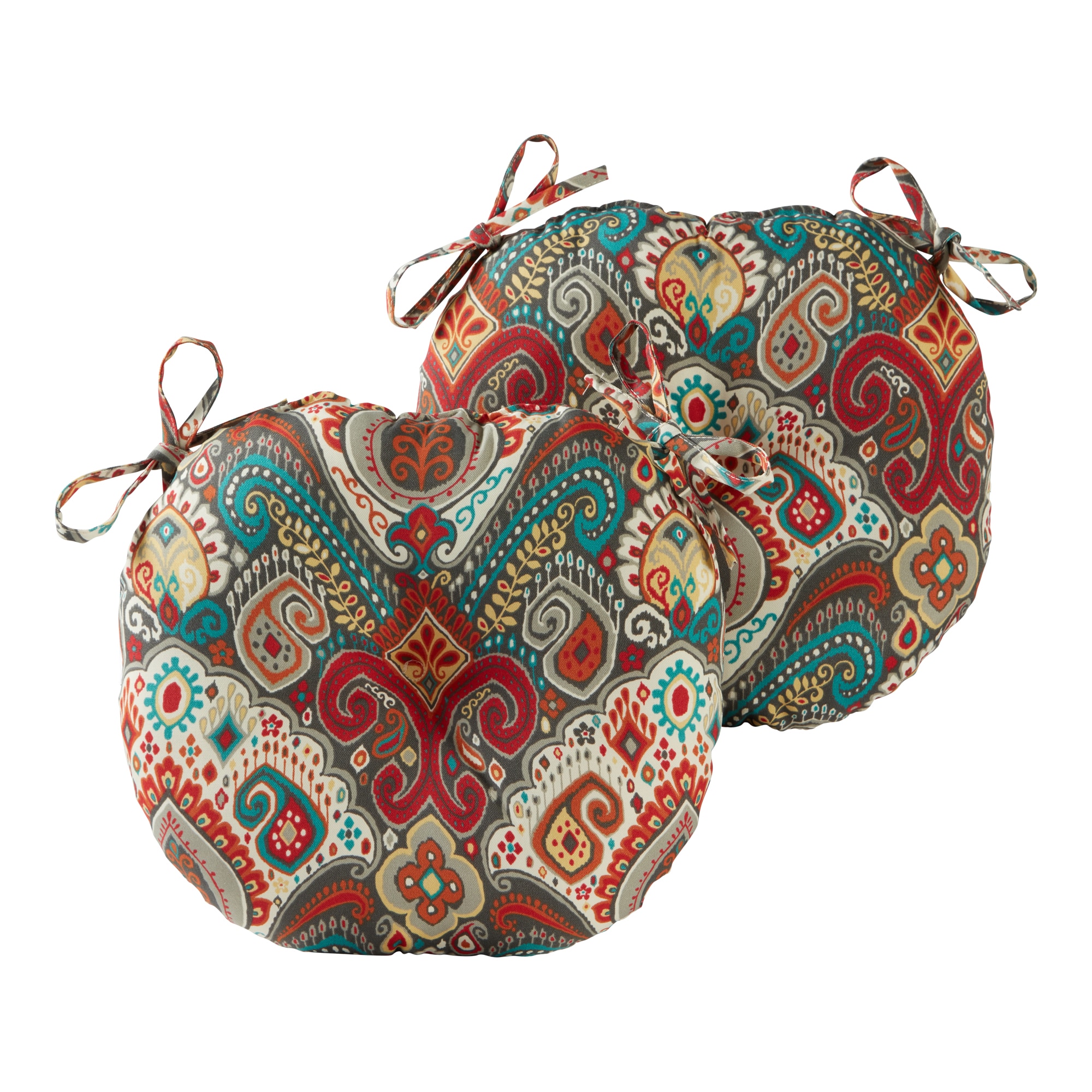 Greendale Home Fashions OC5816S2-ASBURYPARK 15-in x 15-in 2 -Piece Asbury Park Patio chair cushion