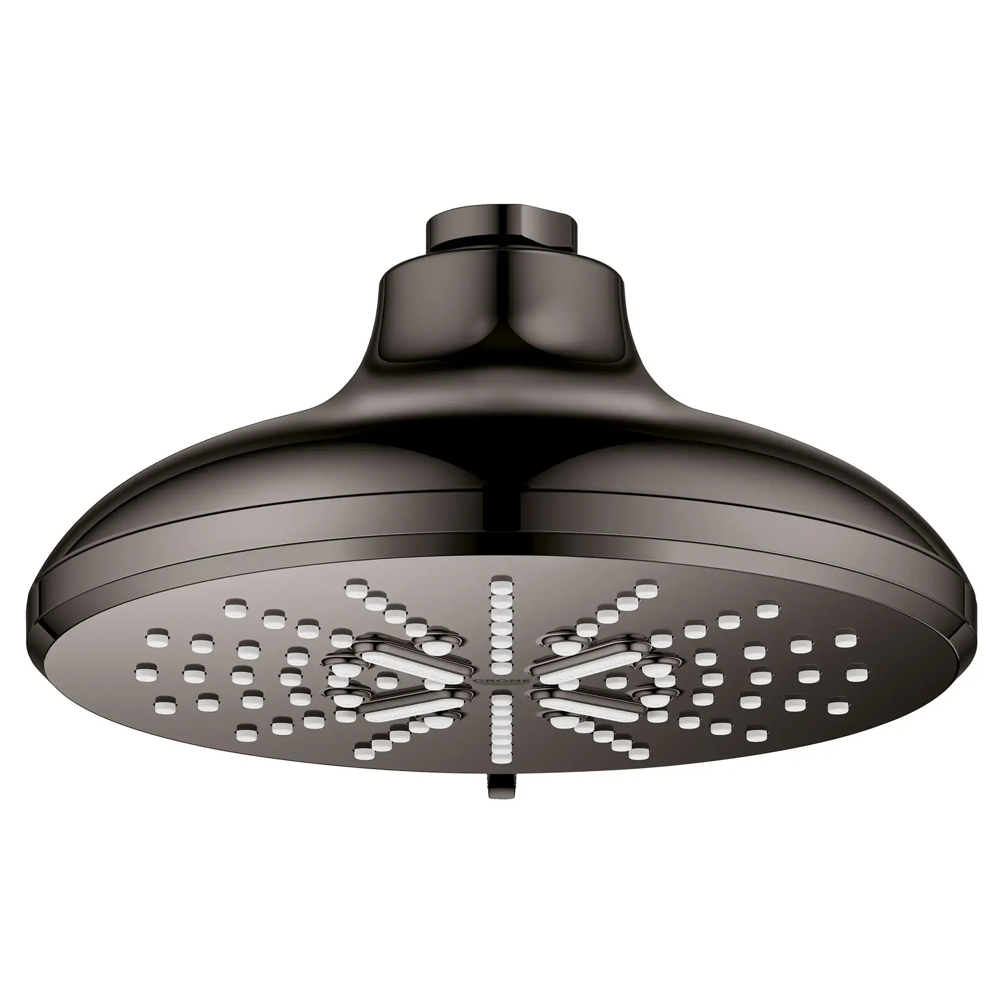 GROHE 26789A00 Rainshower SmartActive 6.5 inch 3-Function 1.75 GPM Shower Head in Hard Graphite