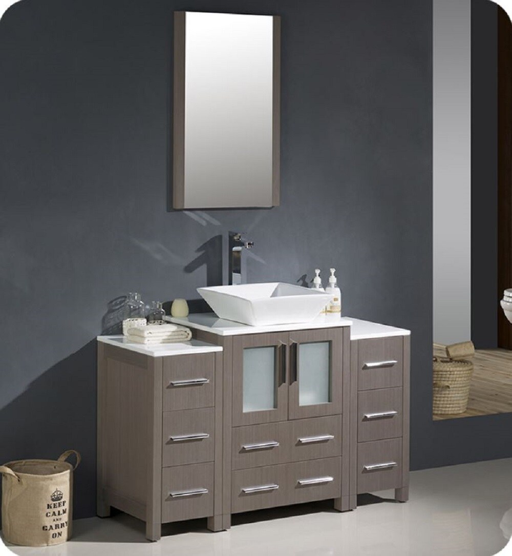 Fresca FVN62-122412GO-VSL Bath-Vanity-Combo - View #6