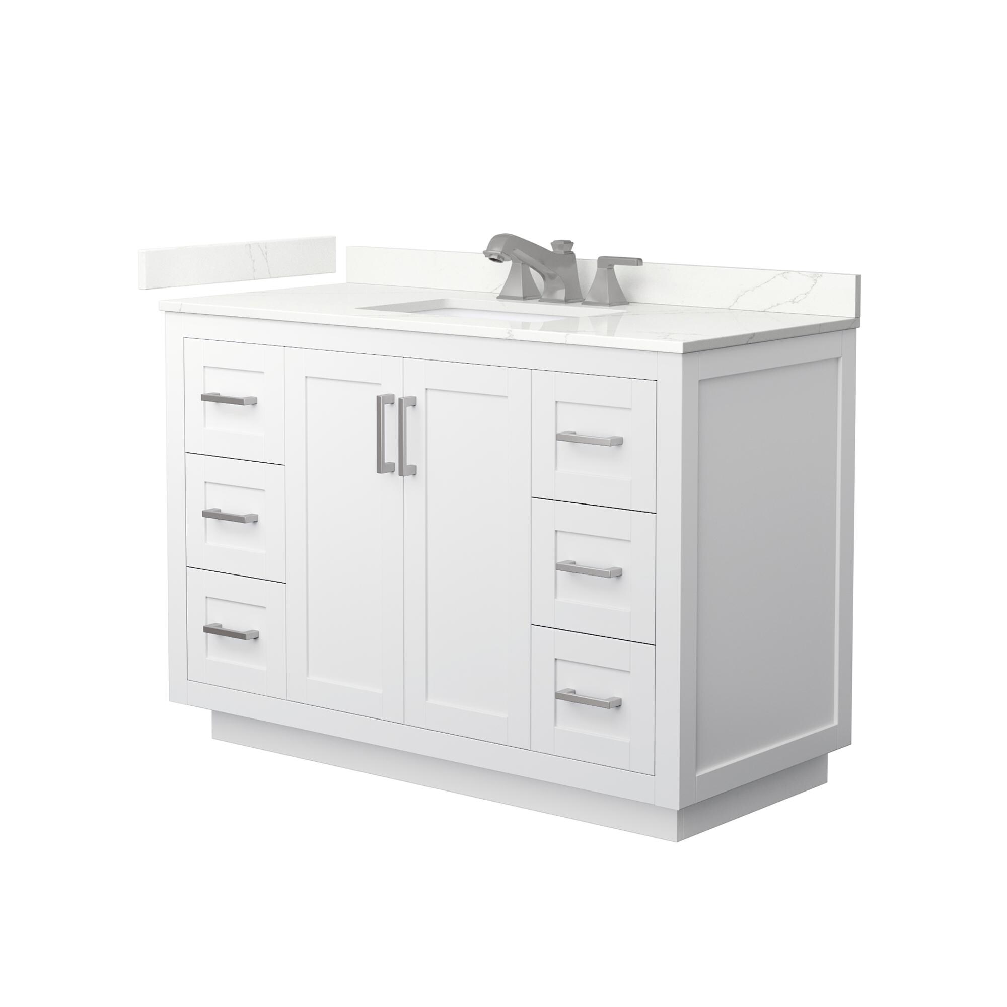 Wyndham Collection WCF292948SWHGTUS3MXX Bath-Vanity-Combo - View #2