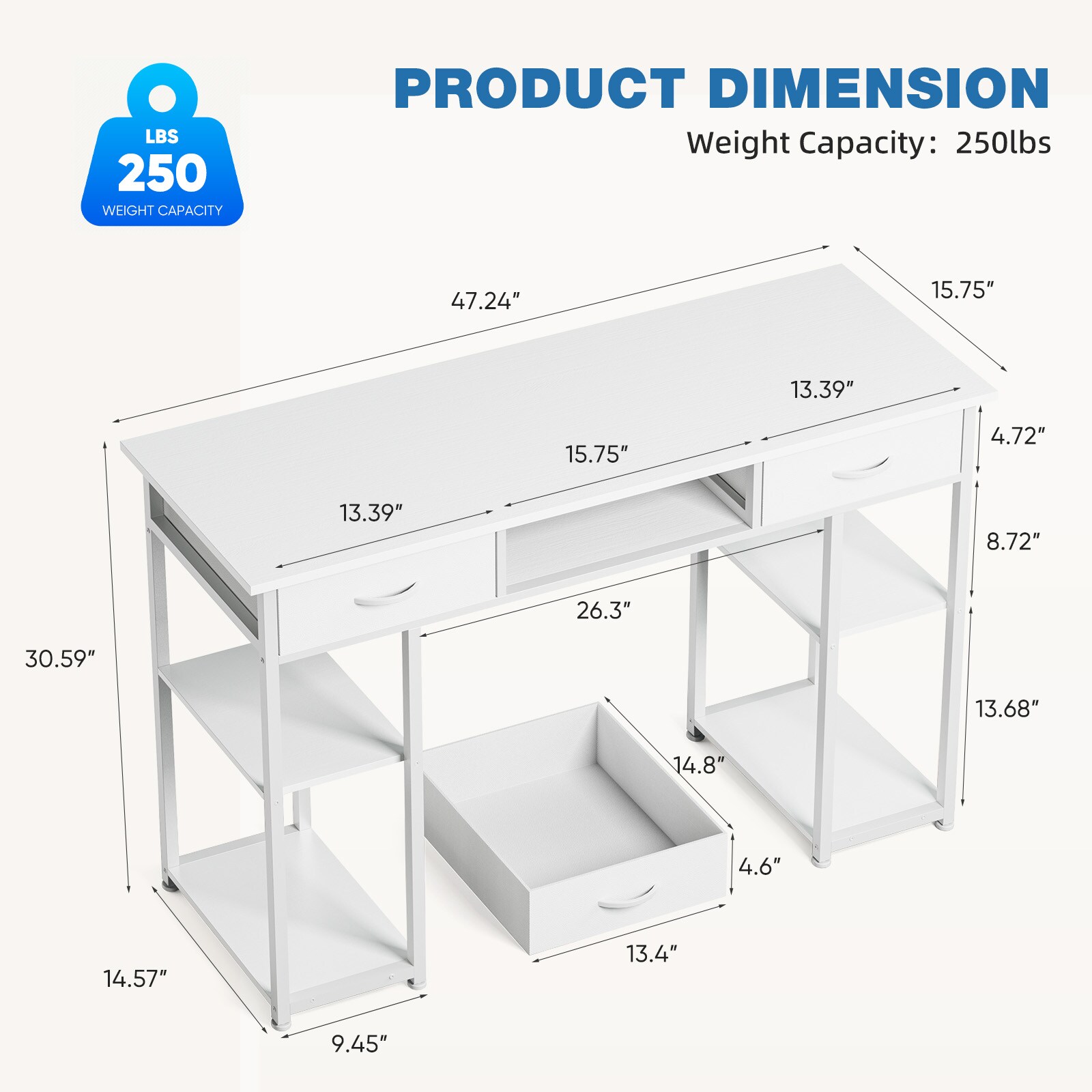 Flynama L-60640 desks - View #2