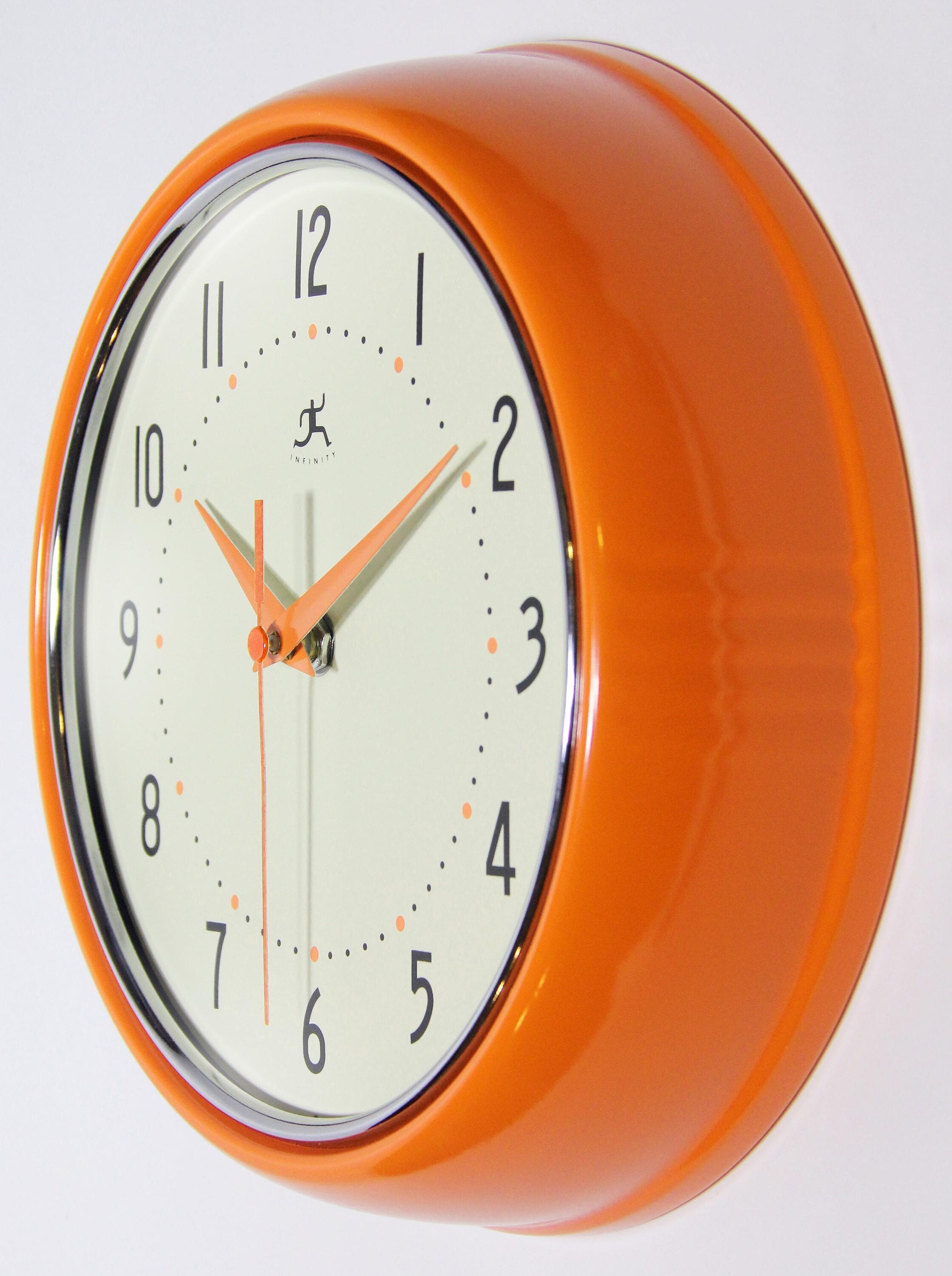 Infinity Instruments 10940 ORANGE Indoor-Outdoor-Clocks - View #4