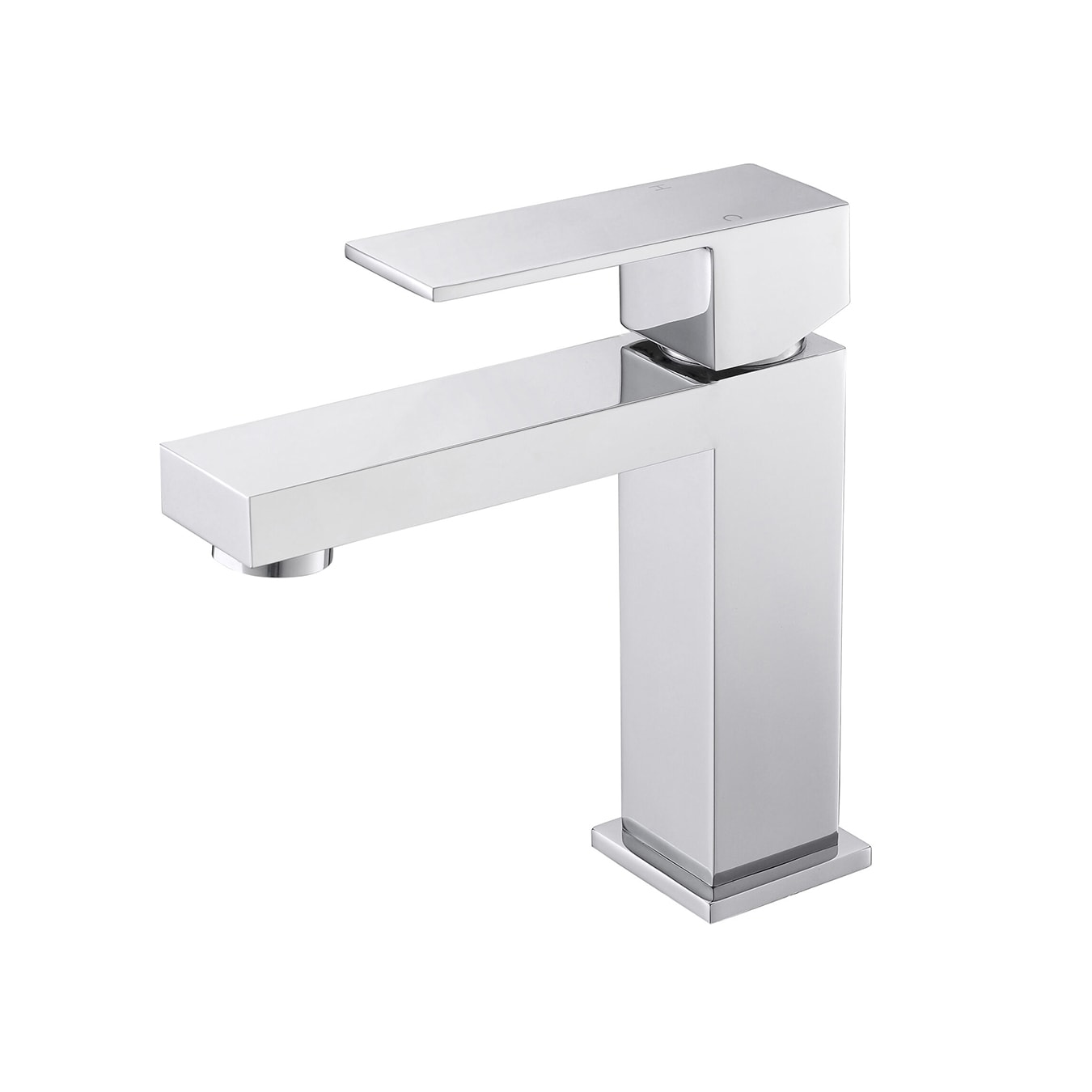 Lexora LFS1012CH Monte Chrome Single hole 1-handle Waterfall Commercial/Residential Handle Bathroom Sink Faucet