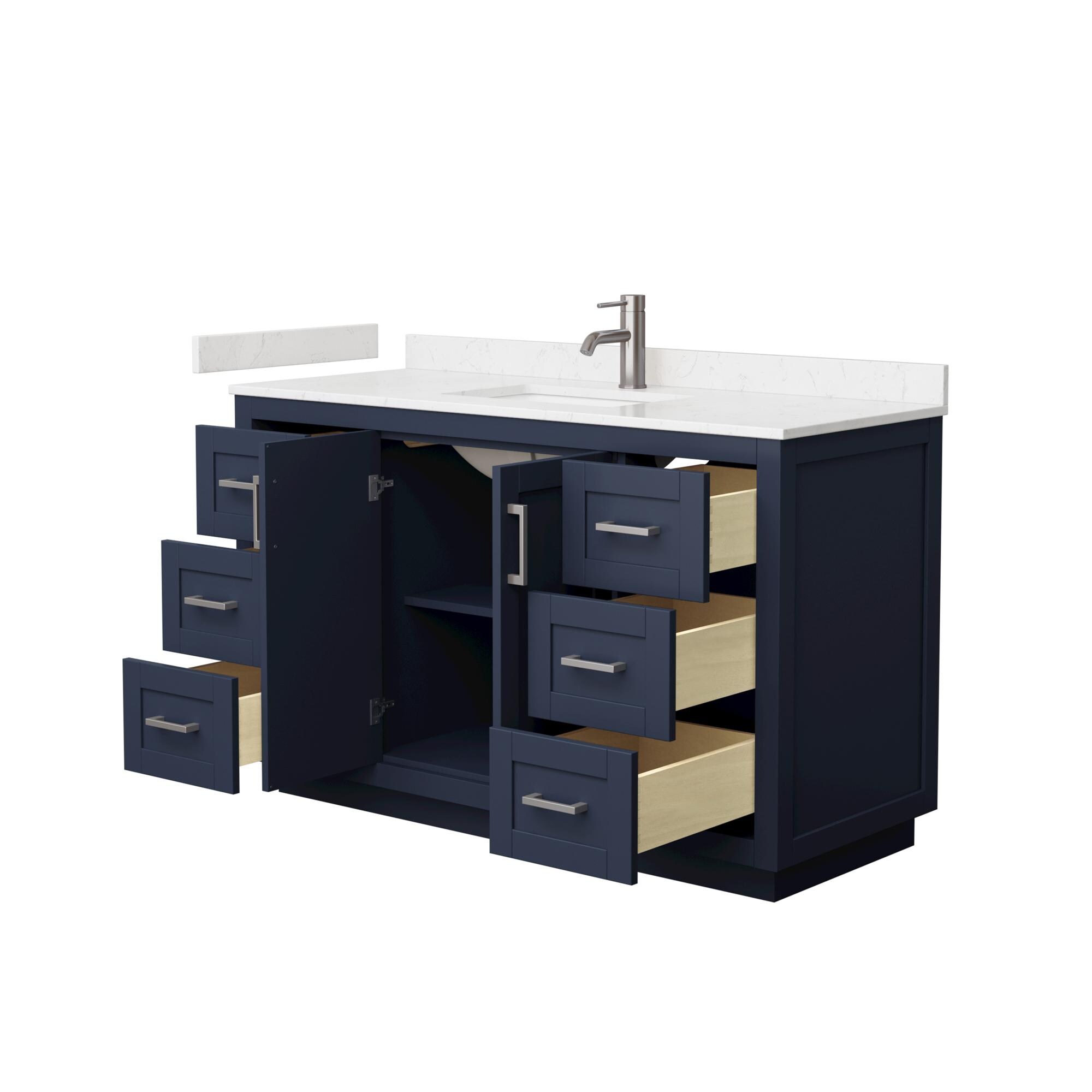 Wyndham Collection WCF292954SBNC2UNSMXX Bath-Vanity-Combo - View #3