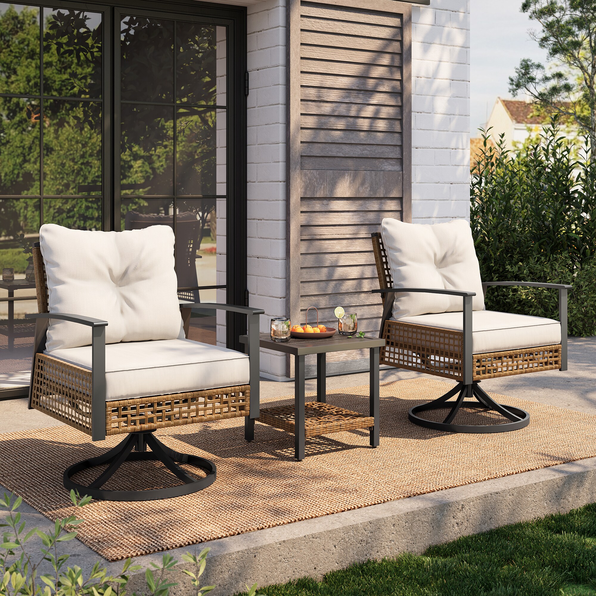 Mondawe MO-WFHTEPCBG2W1 Patio-Conversation-Sets - View #6
