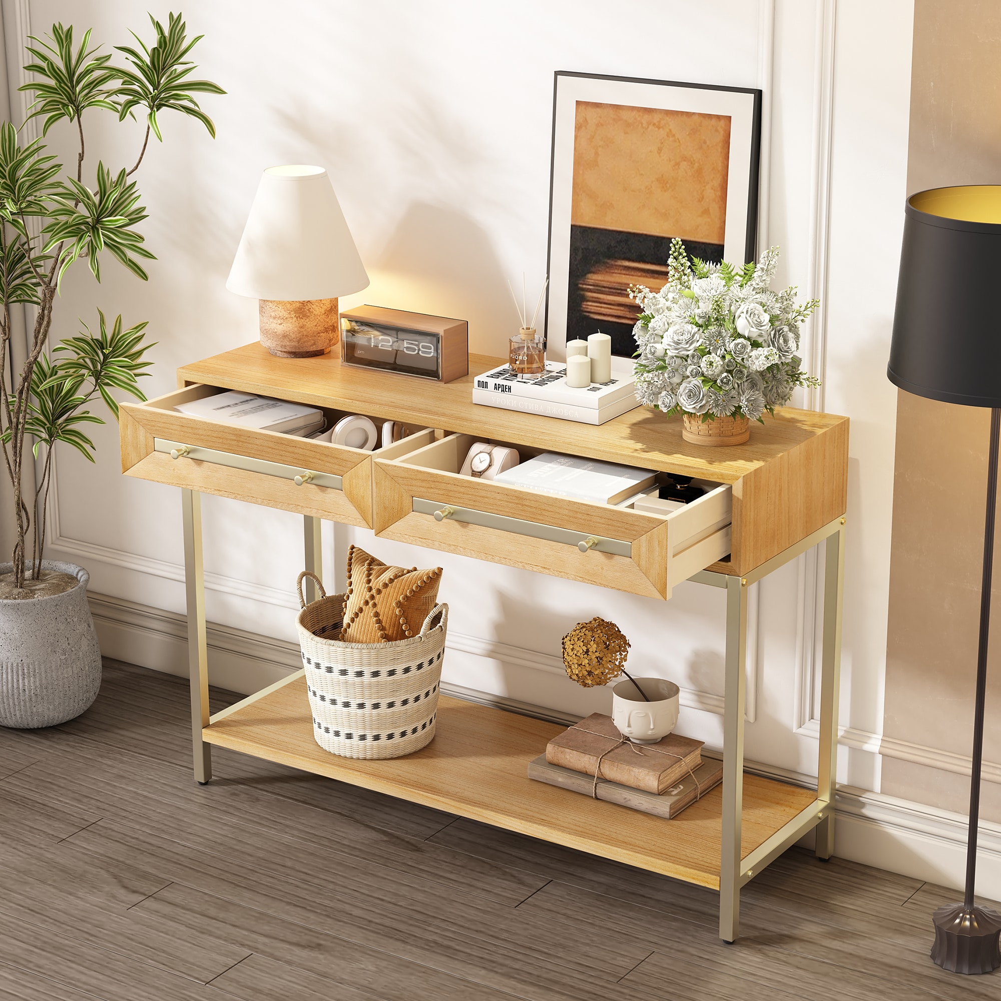 FurniFusion SF-R-7910N Console-Sofa-Tables - View #4