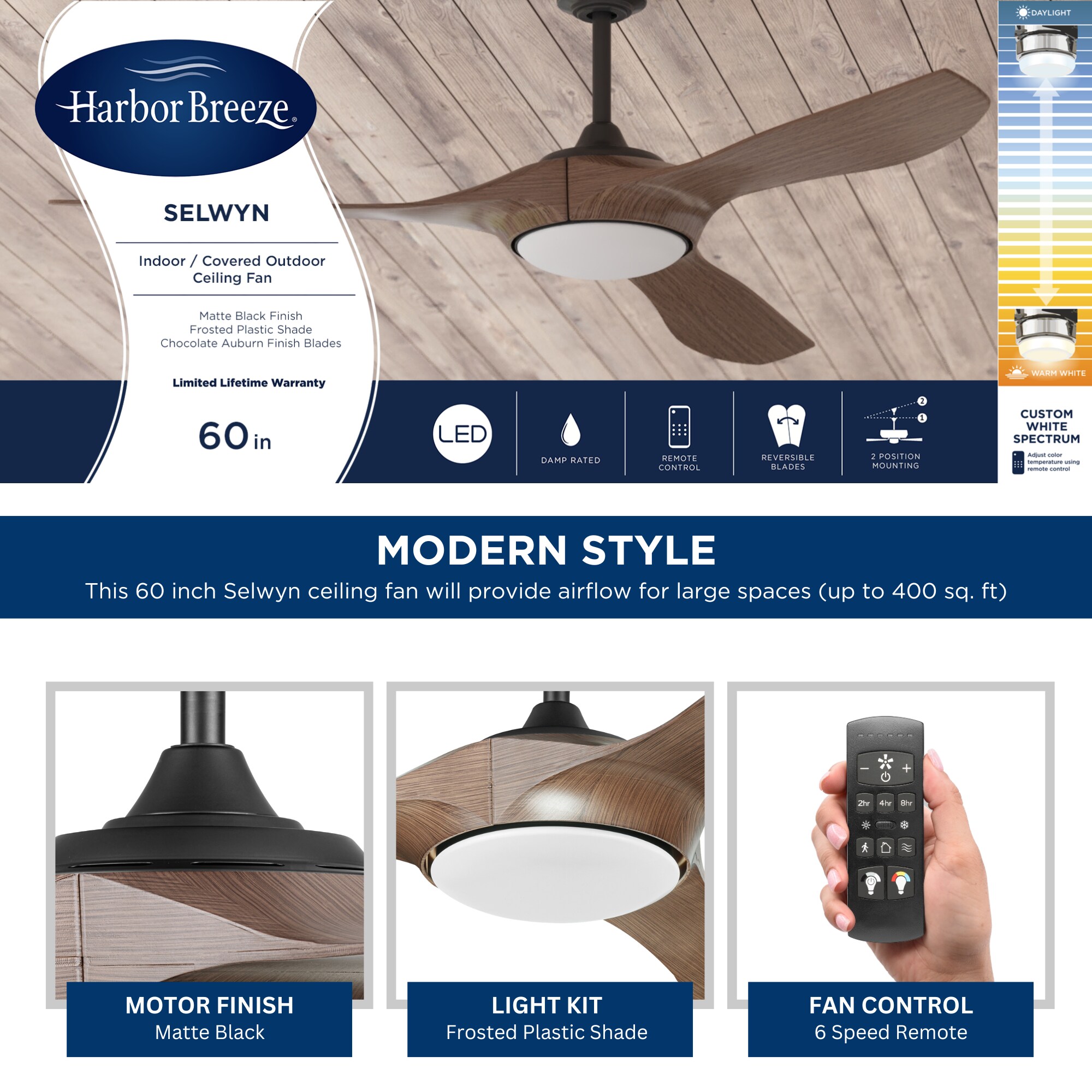 Harbor Breeze 43006 Ceiling-Fans - View #3