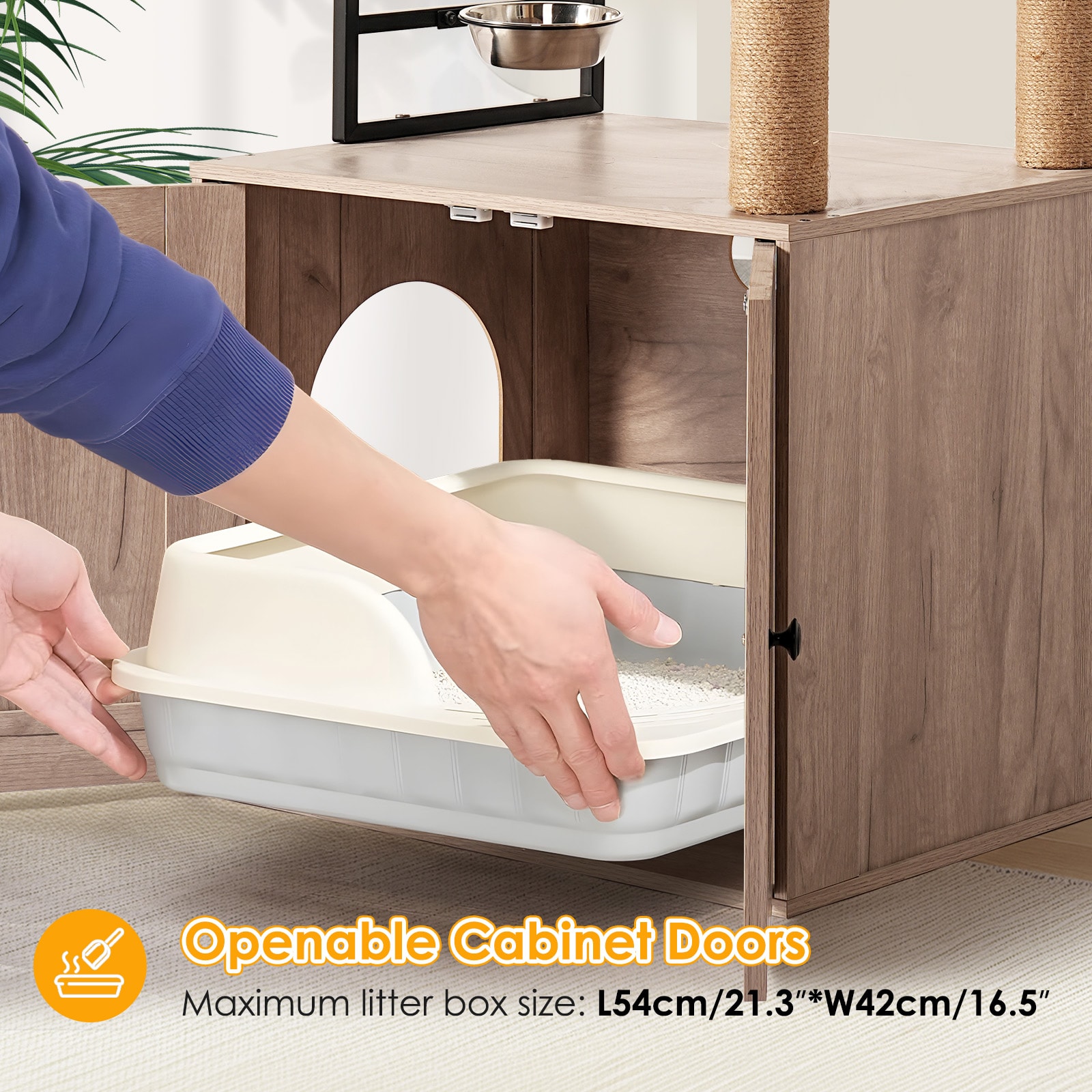LOVMOR SF-L-W1687P304380 Pet-Food-Storage - View #6
