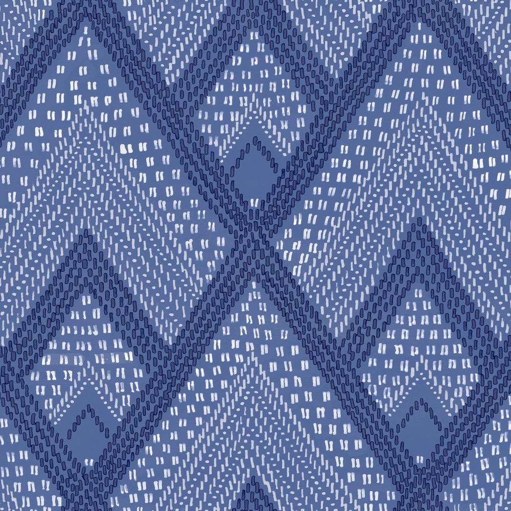 Blue Boho Spiralize Wallpaper for Dreambox  Zoe Feast Surface Pattern  Designer