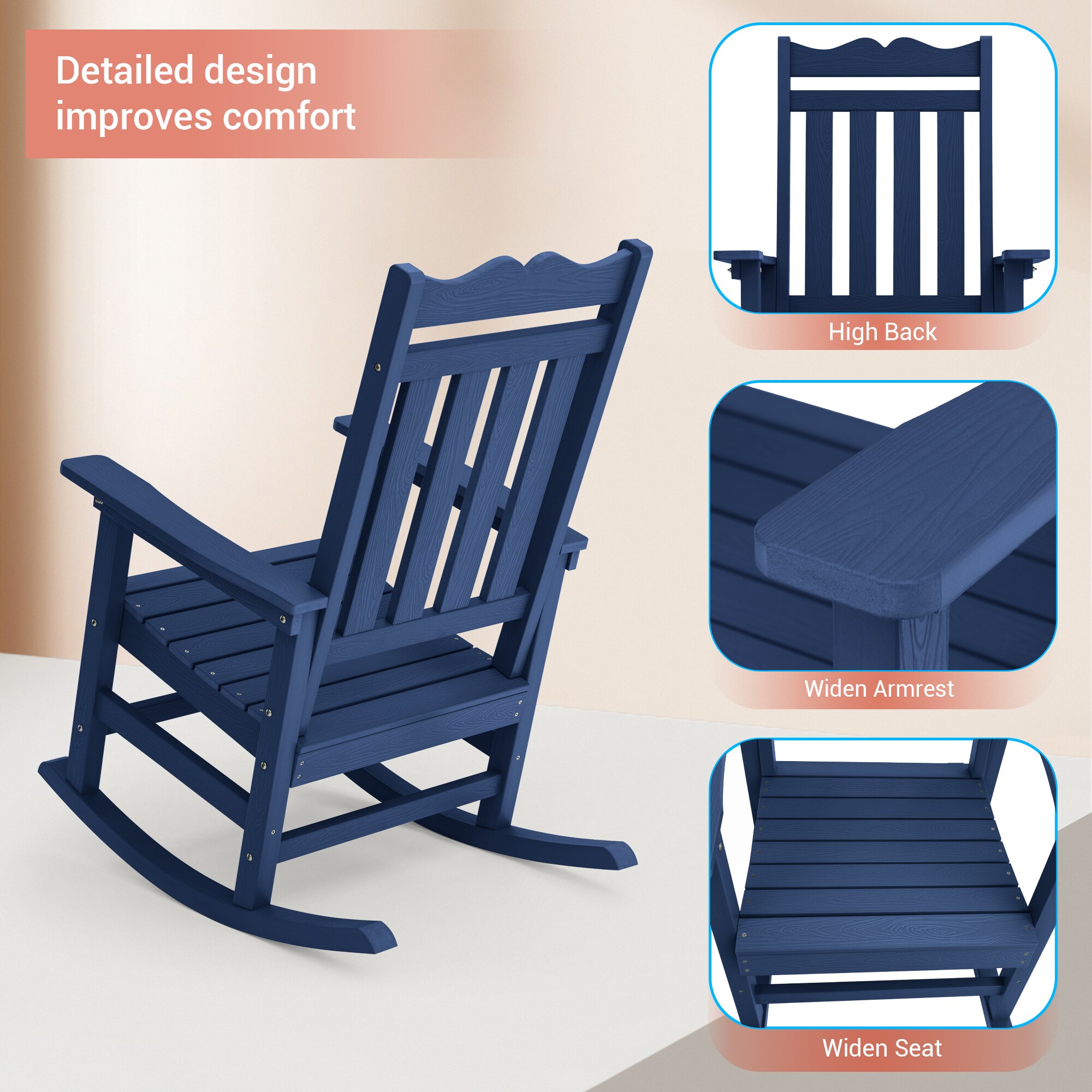 ACEGOSES LW-RC-62-NY-2 Patio-Chairs - View #2
