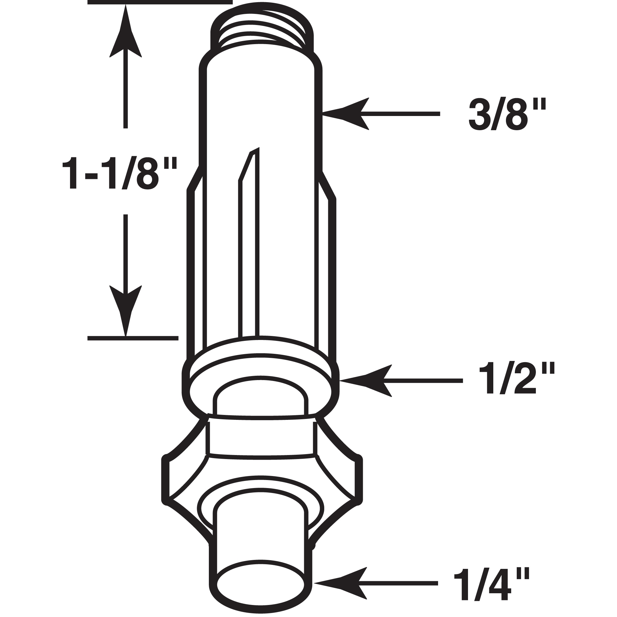 Prime-Line N 6706 Pocket-Door-Rollers - View #3