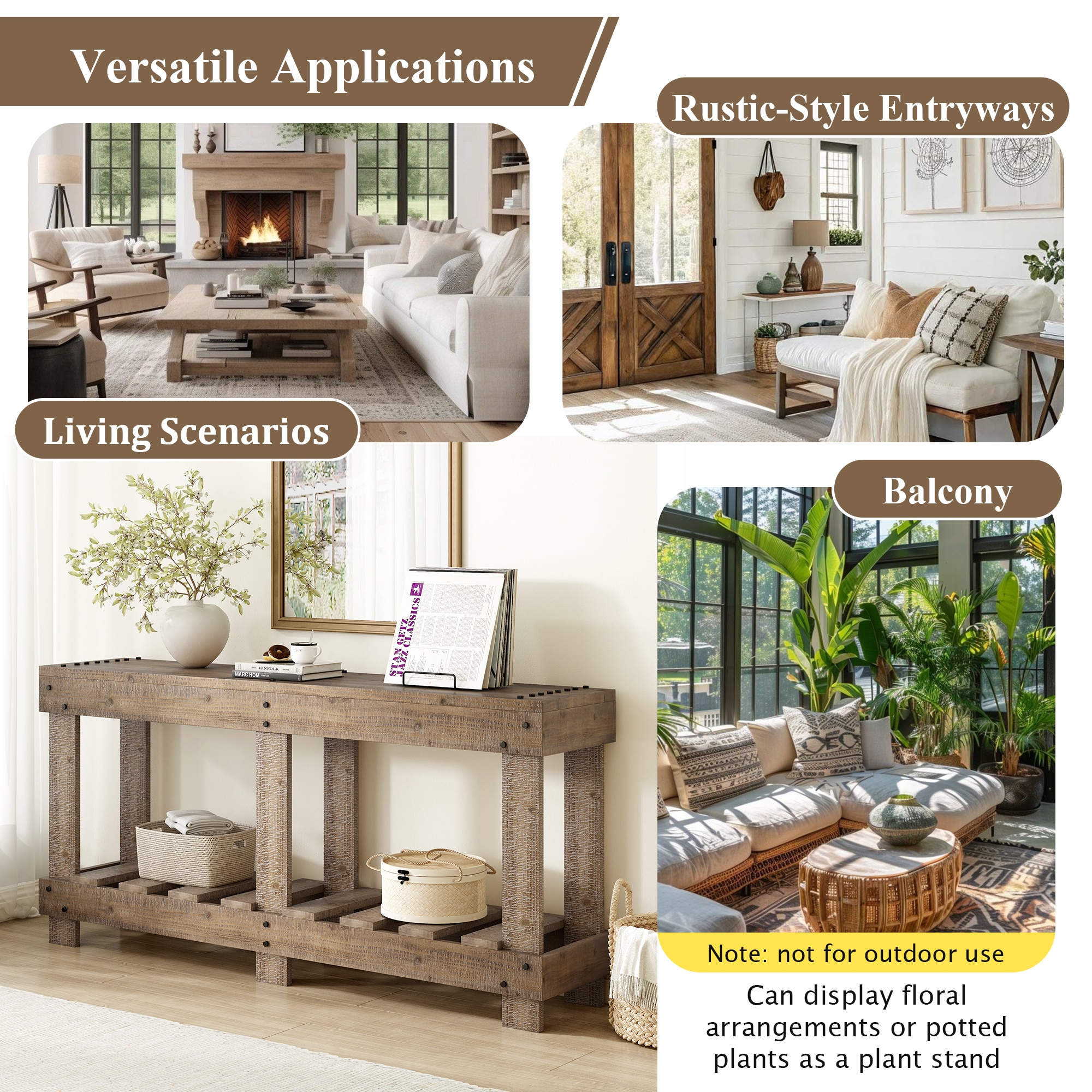 LOVMOR SF-Y-N711P289135O Console-Sofa-Tables - View #5