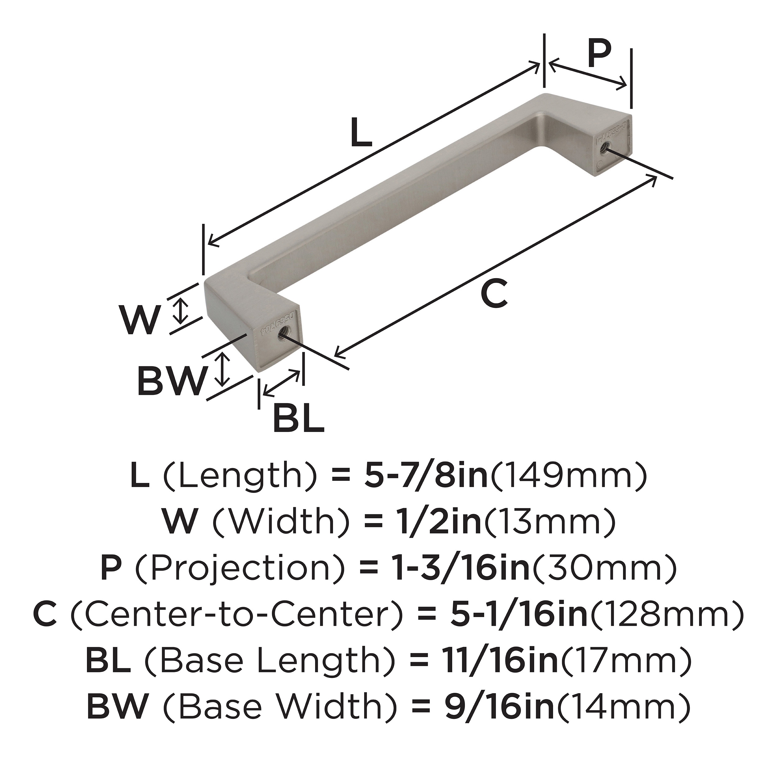 Amerock BP55277G10 Cabinet-Pulls - View #4
