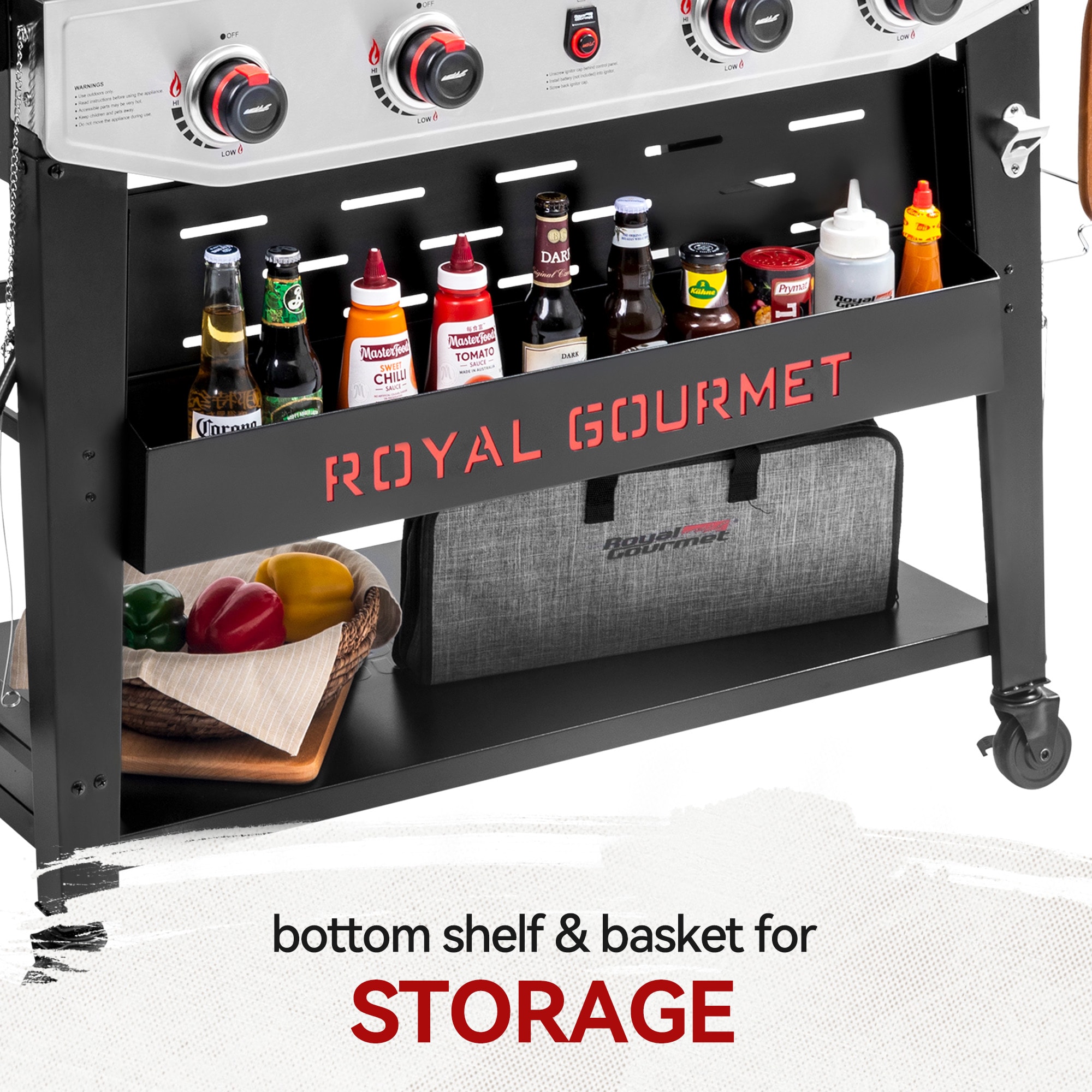 Royal Gourmet GD405B Gas-Grill - View #8