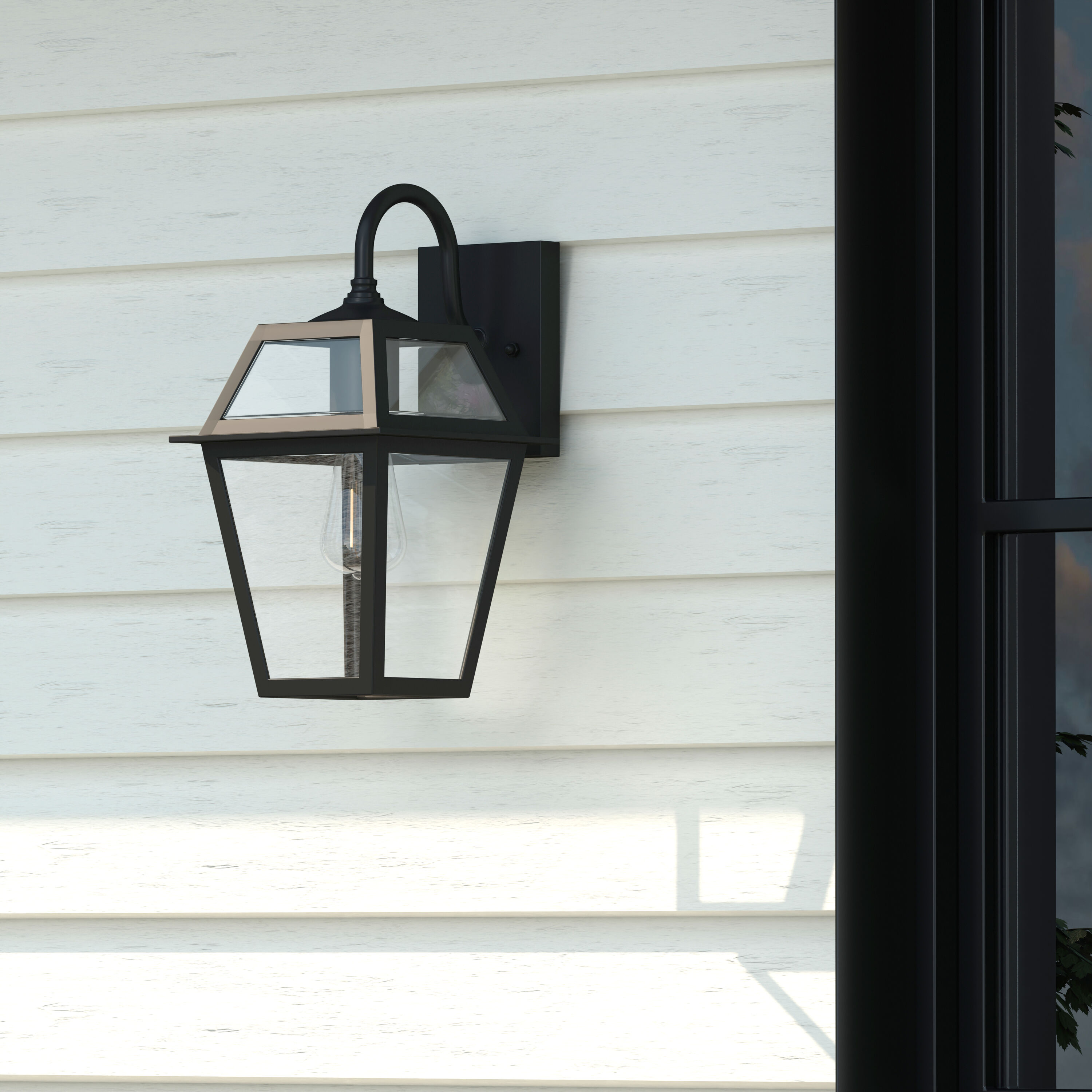 allen + roth WLM143BK Outdoor-Wall-Lighting - View #8