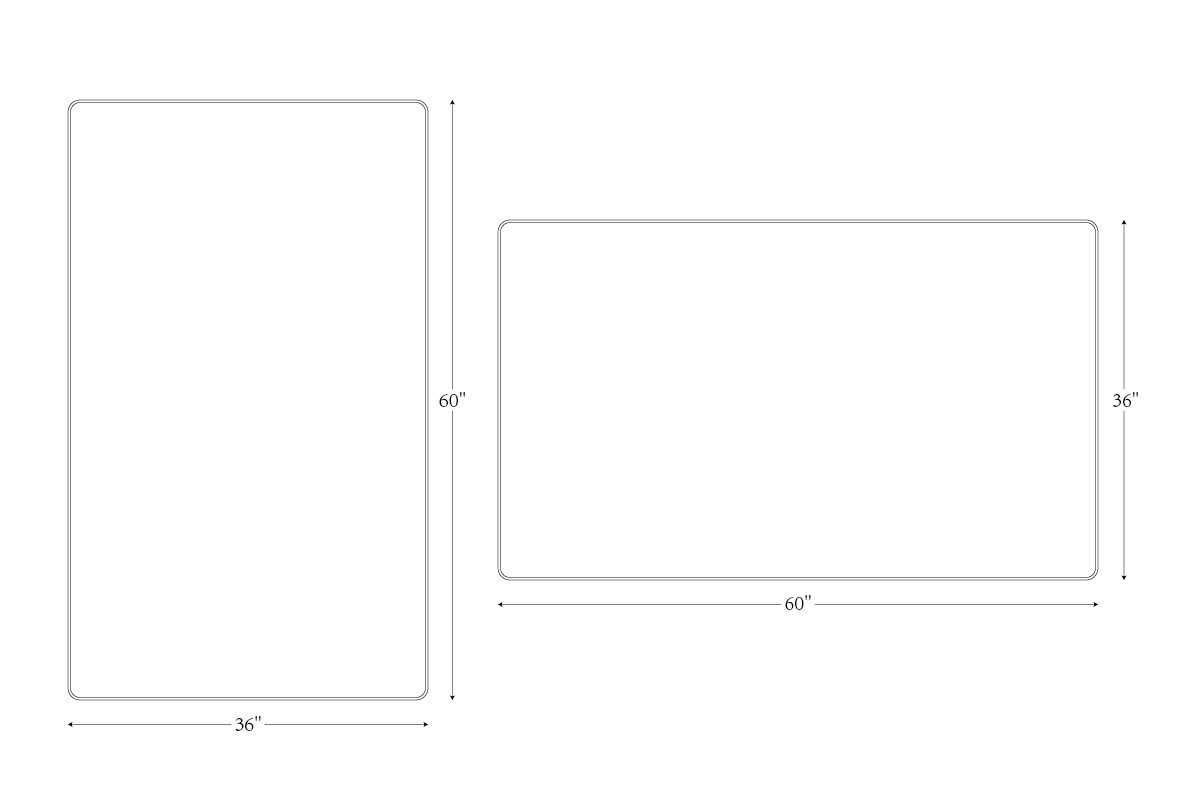 AAZJ JKF-MR6036MB Framed-Bath-Mirrors - View #4