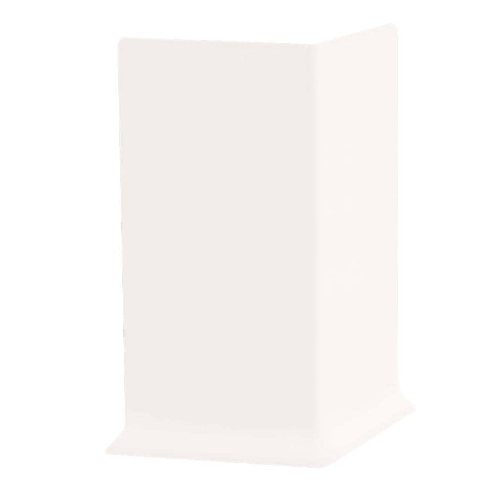 Flexco O60C81P046 True White 0.125-Inches T x 6-Inches W x Vinyl Wall base