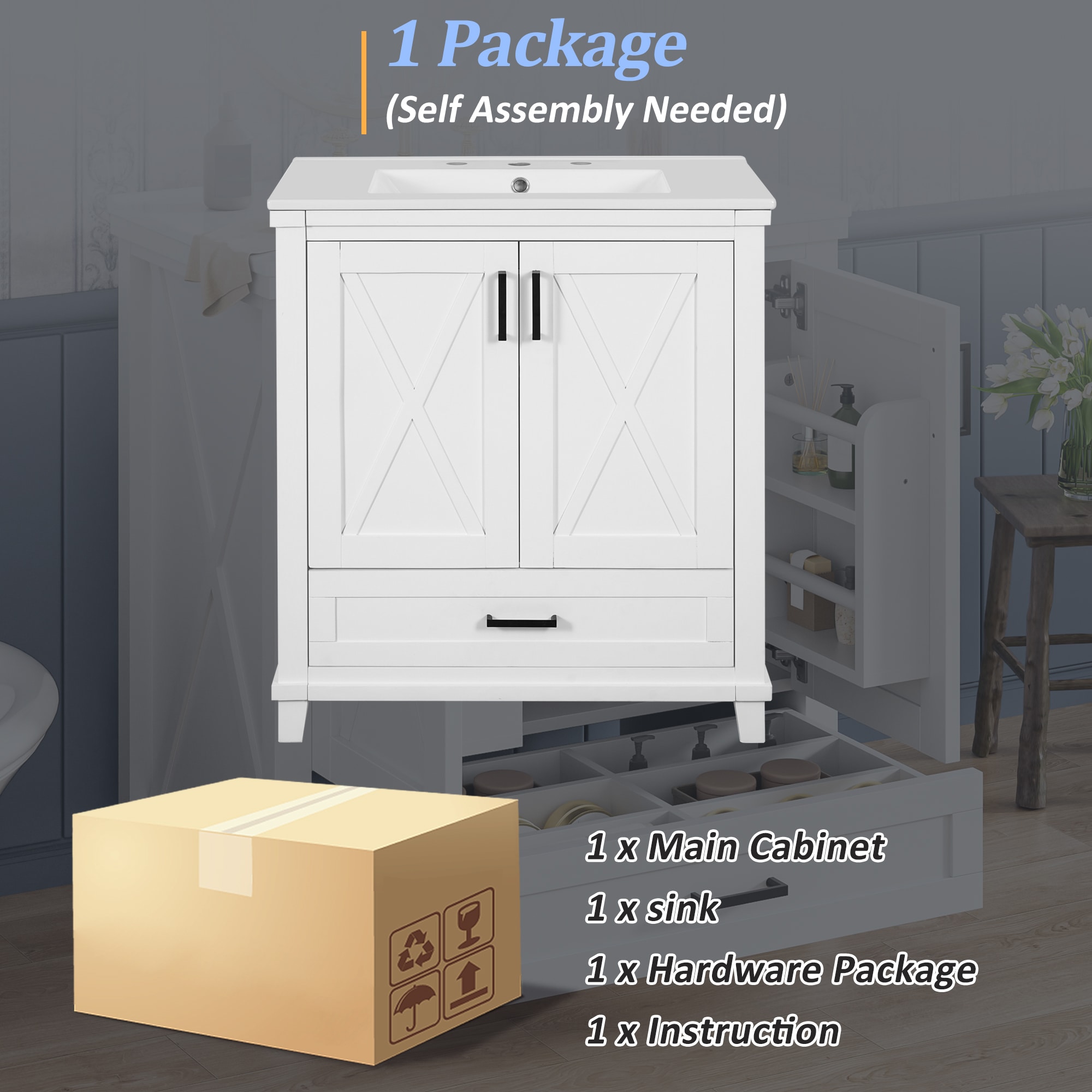 Tatayosi XH-99363K Bath-Vanity-Combo - View #5