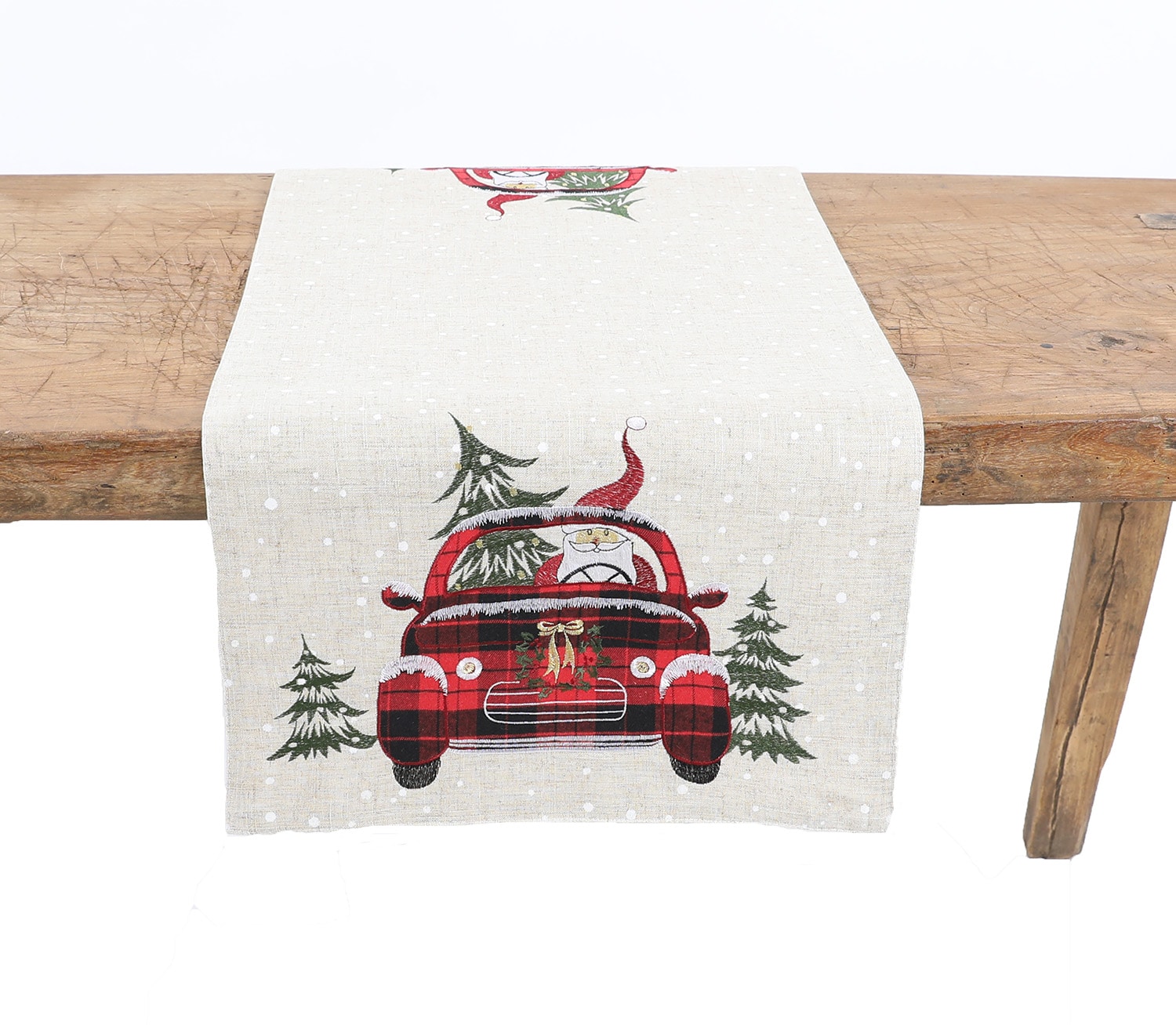 XIA Home Fashions XD198841570 70-Inches Tabletop Decoration Santa Christmas Decor