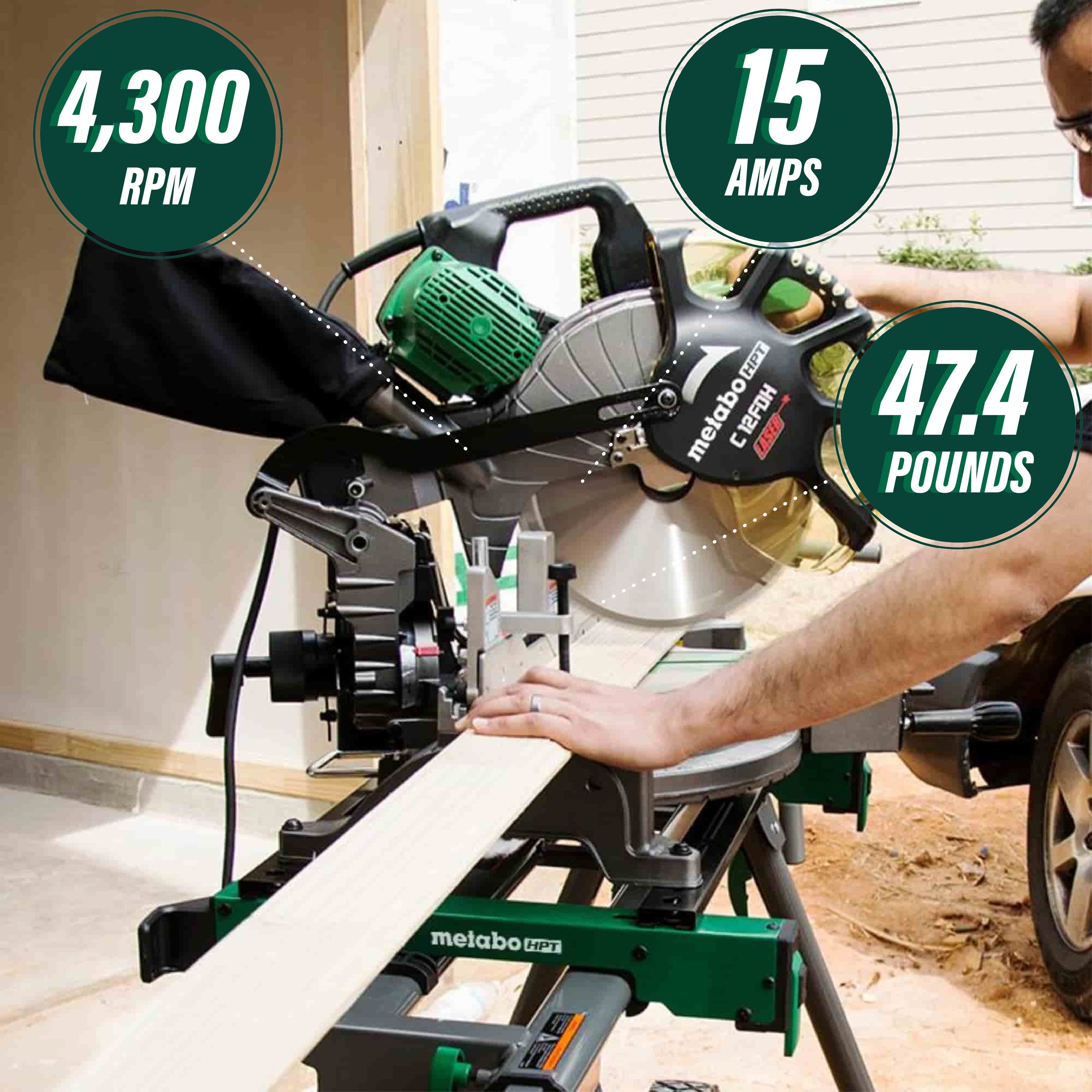 Metabo HPT C12FDHSM b100060 - View #6