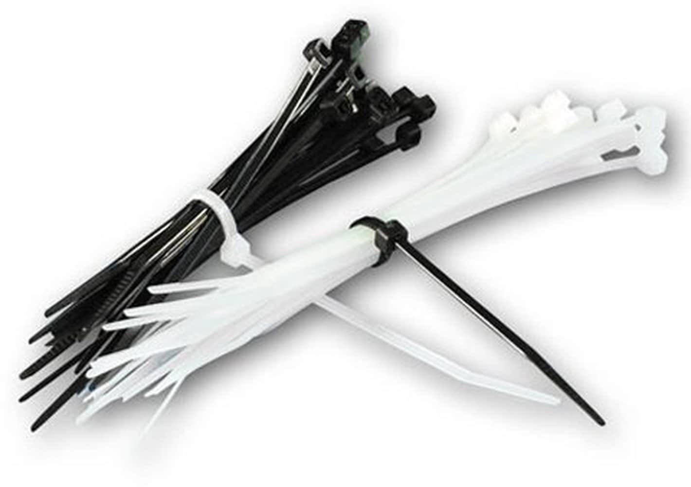 Gardner Bender 8 in Nylon Cable Ties Natural 1000 Pack #9728/1000-F81B