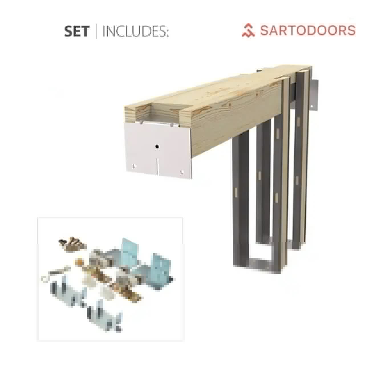 SARTODOORS PL0015PDWLN2496 French-Doors - View #3