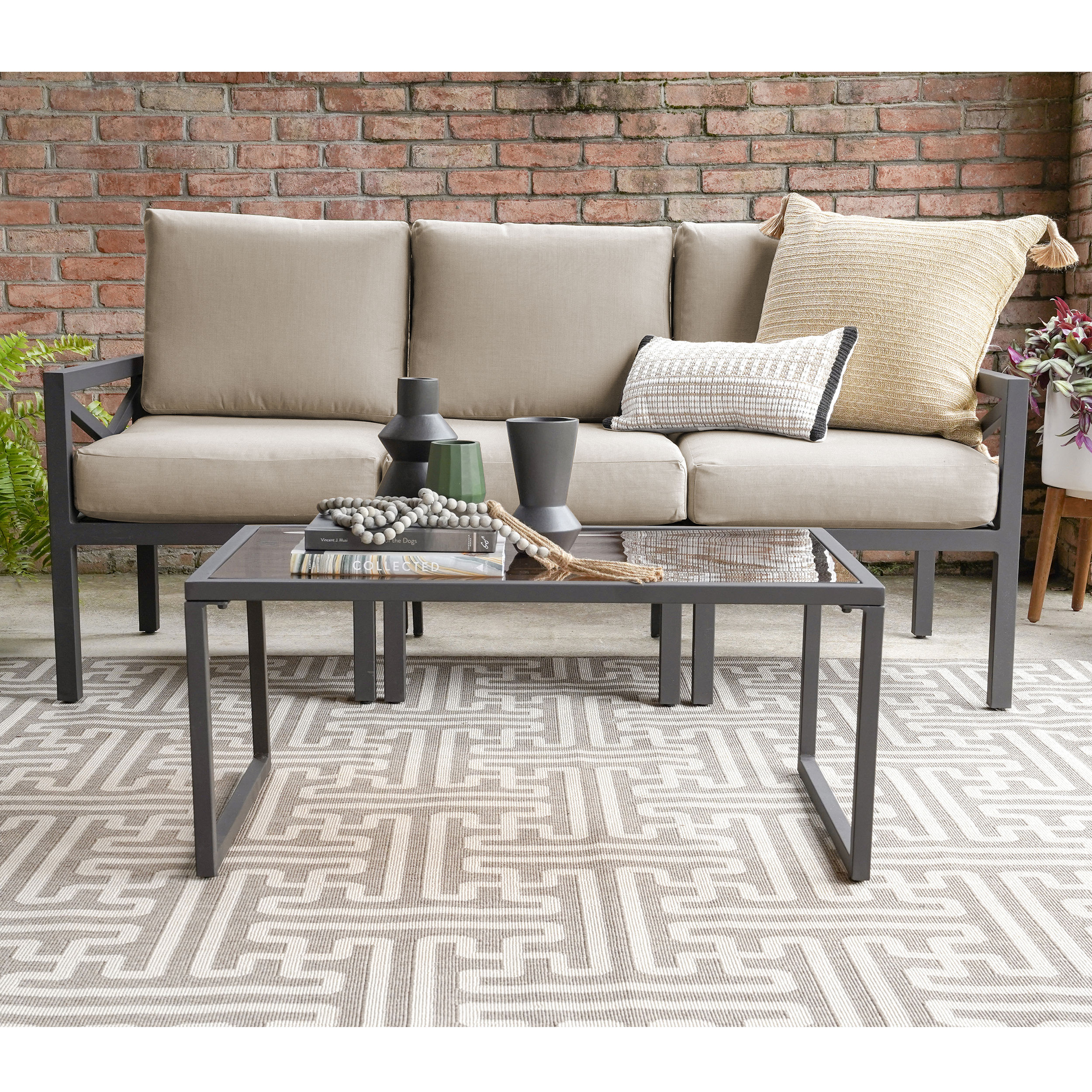 Leisure Made 639288-TAN Patio-Conversation-Sets - View #4