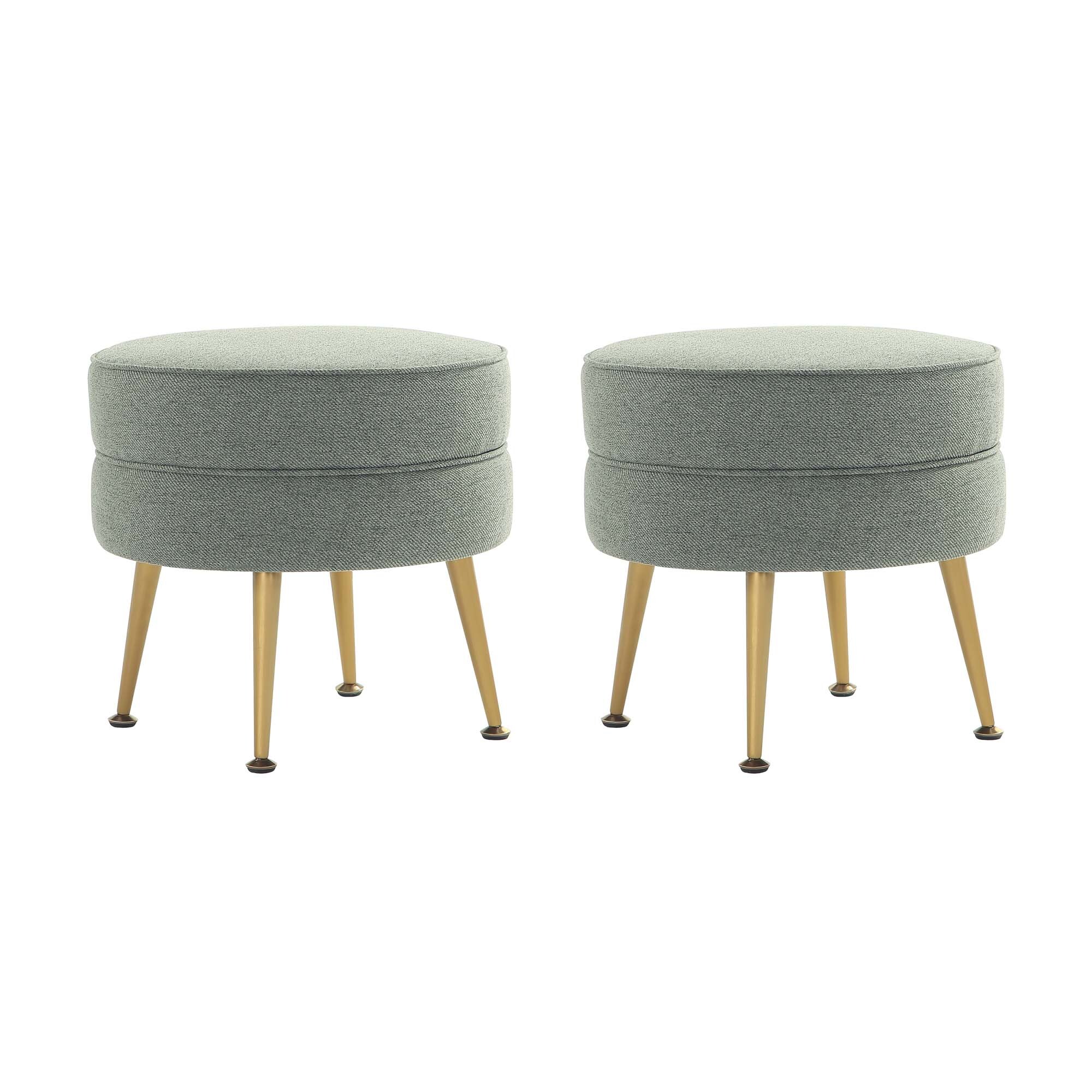 Manhattan Comfort 2-OT003-SG Indoor-Ottomans - View #2