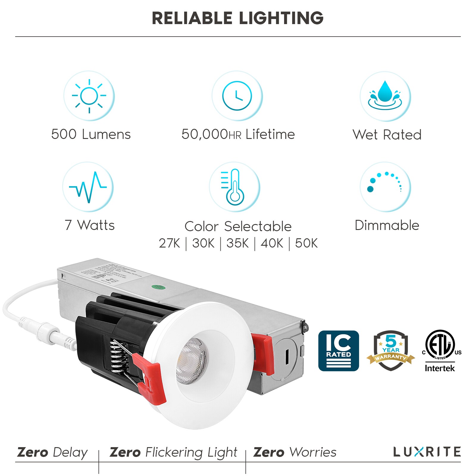 Luxrite LR23460-1PK Led-Retrofit-Downlight - View #6