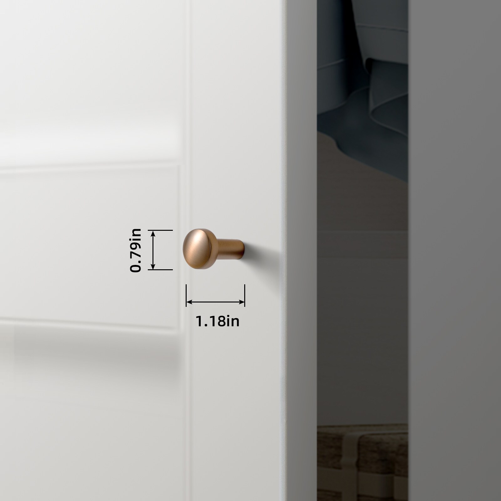 Miaokesen 1827CB-DK Cabinet-Knobs - View #2