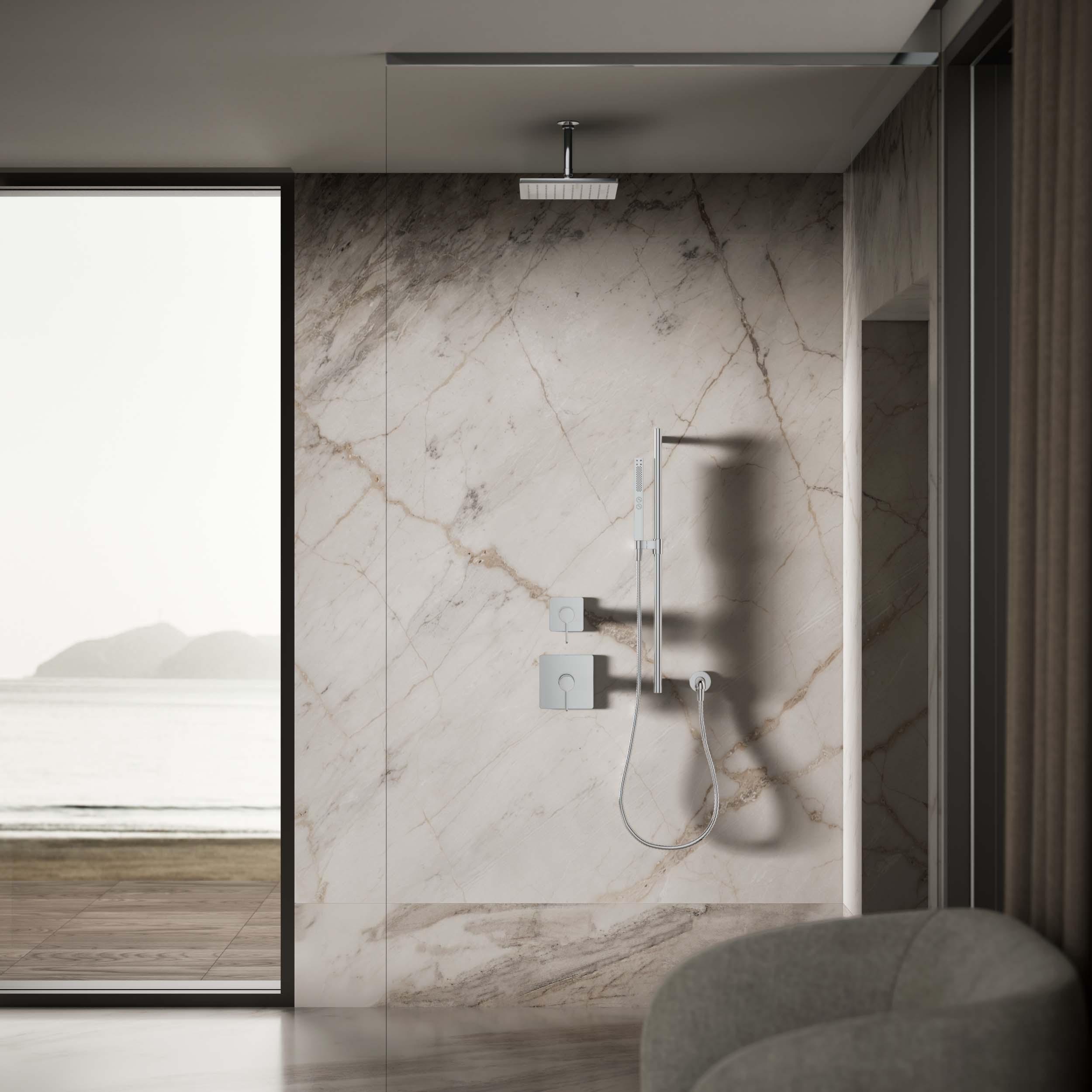 KOHLER K-26149-G-CP Fixed-Showerhead - View #9