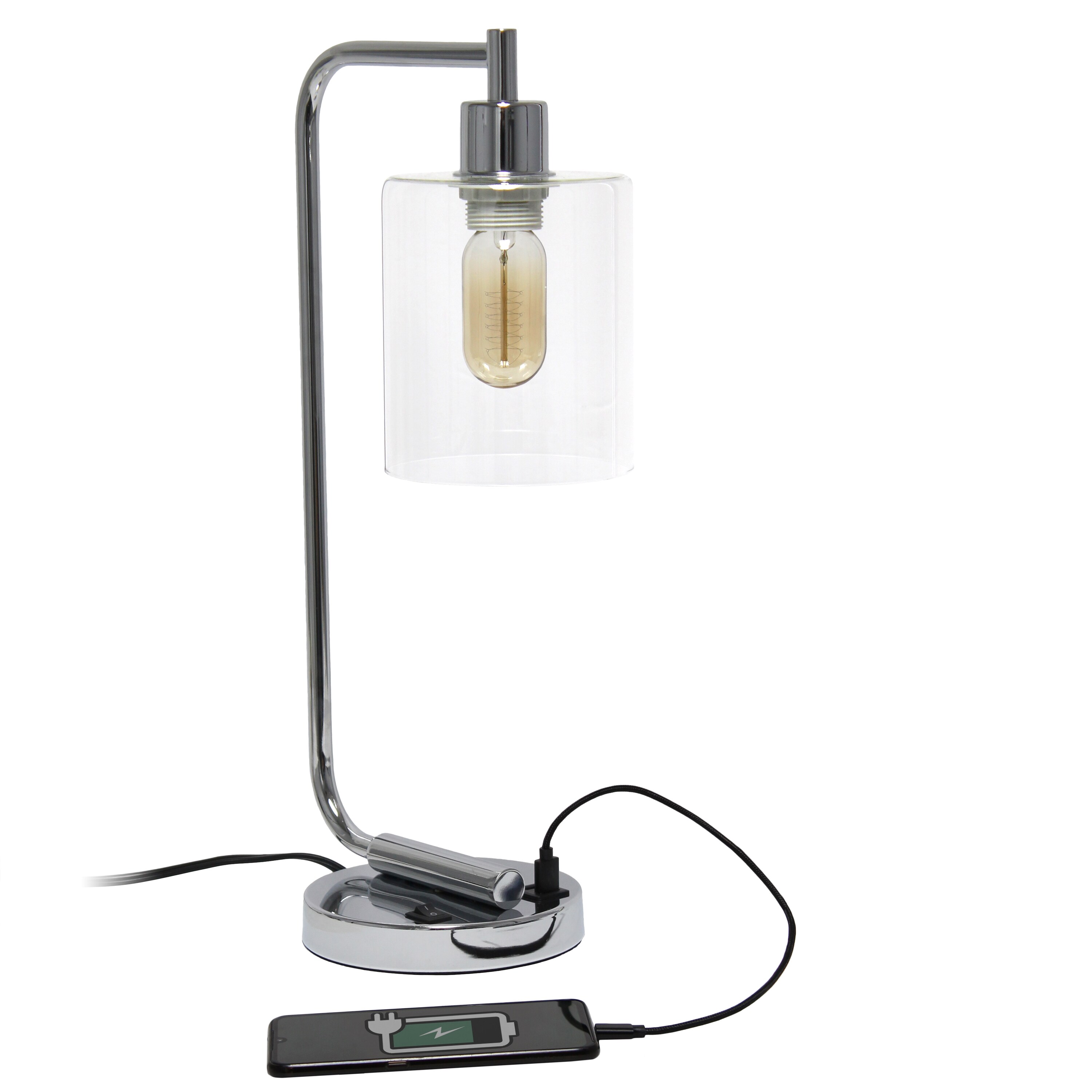 Creekwood Home CWD-1017-CH-LB Desk-Table-Lamps - View #6