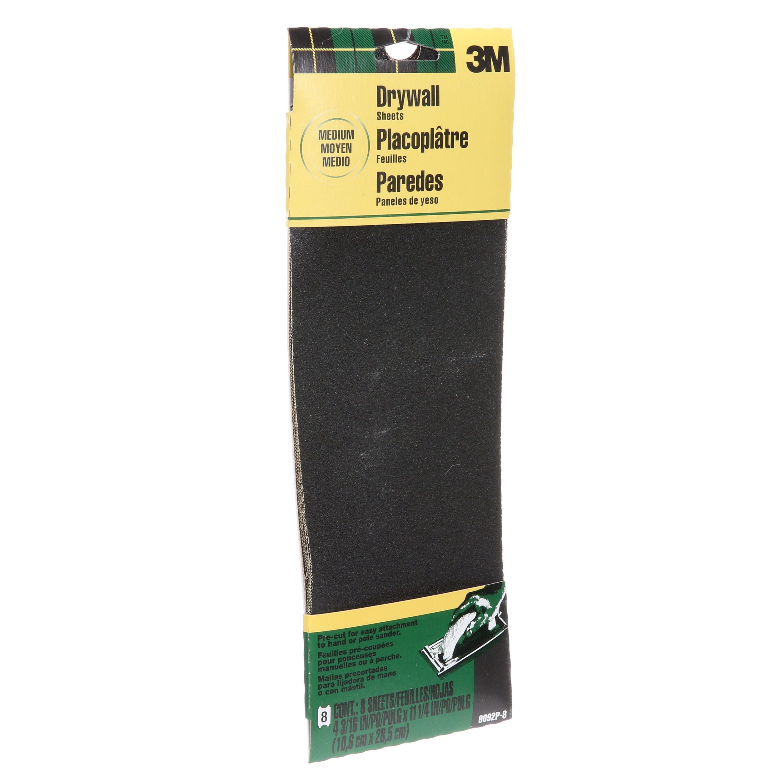 6x Drywall Sanding Sponge Pad Wet Dry Sandpaper Block 60 80 100 120 180 220 Grit 