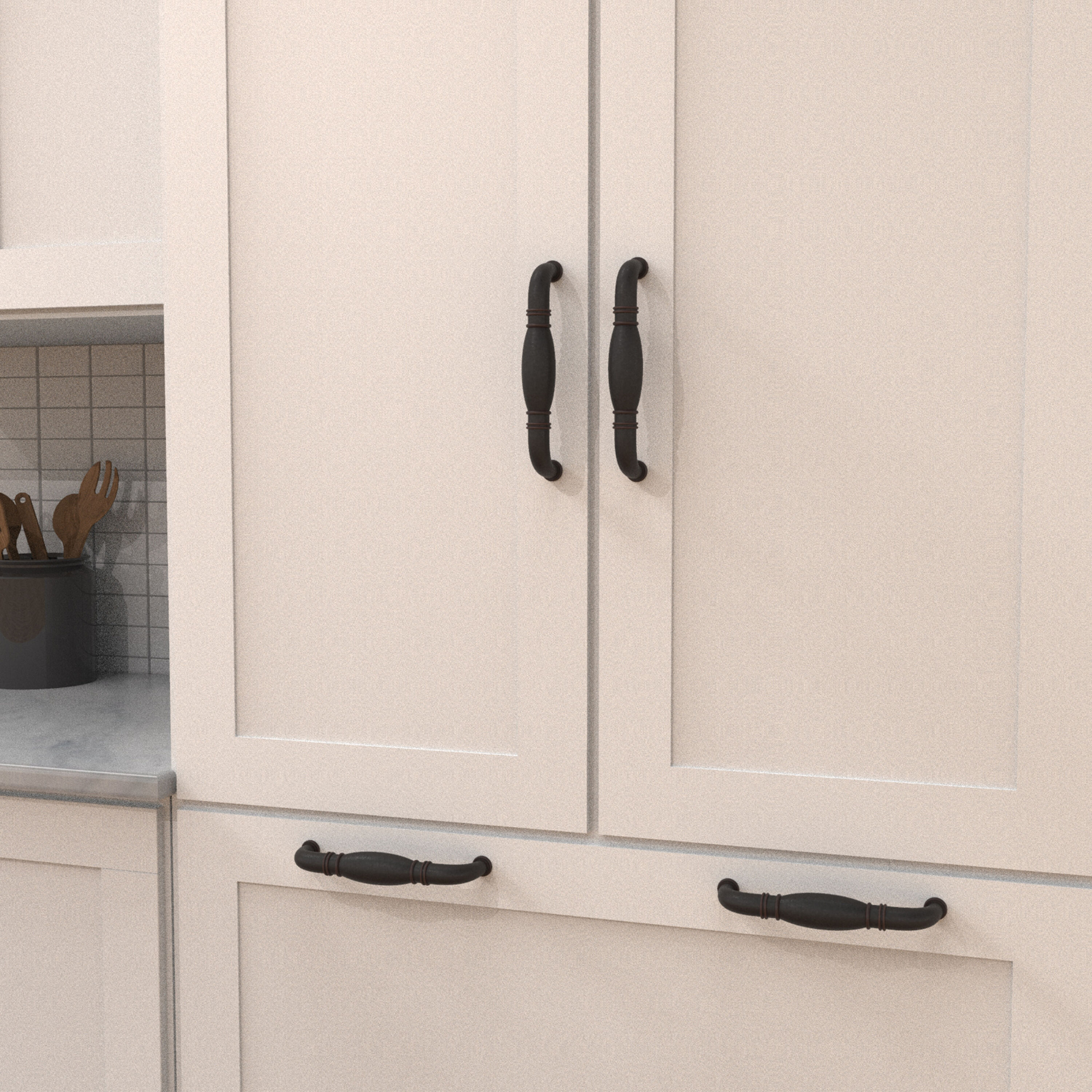Hickory Hardware K48-OBH-5B Cabinet-Pulls - View #3