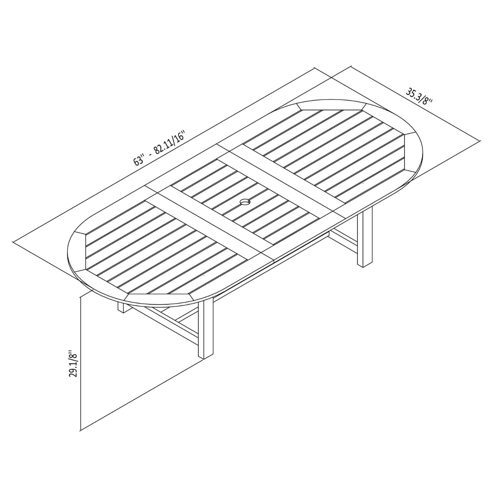 Amazonia BT360-T-6VERARM Patio-Dining-Sets - View #4