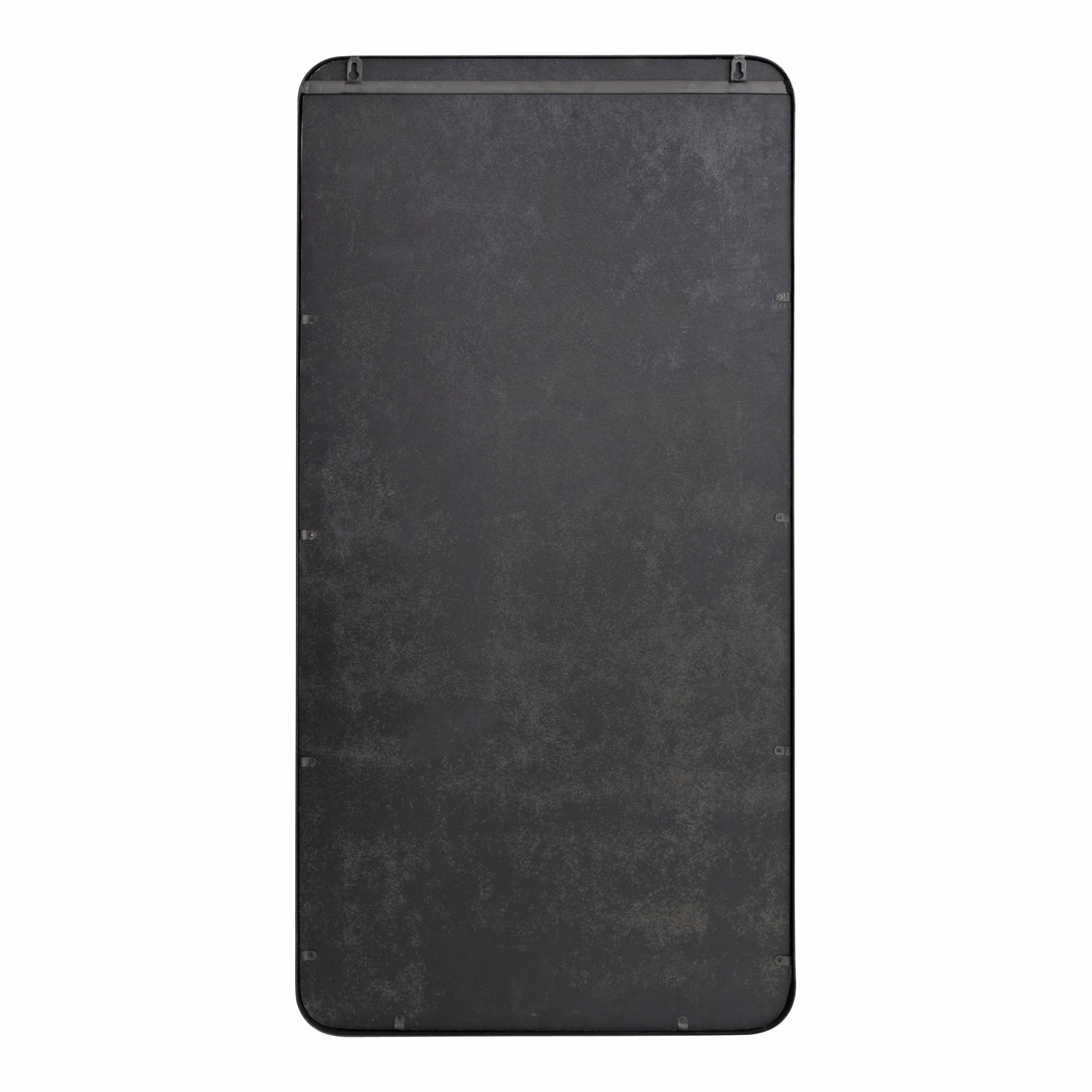 Armenta 20 x 42 Dark Charcoal Gray Industrial Wall Mirror