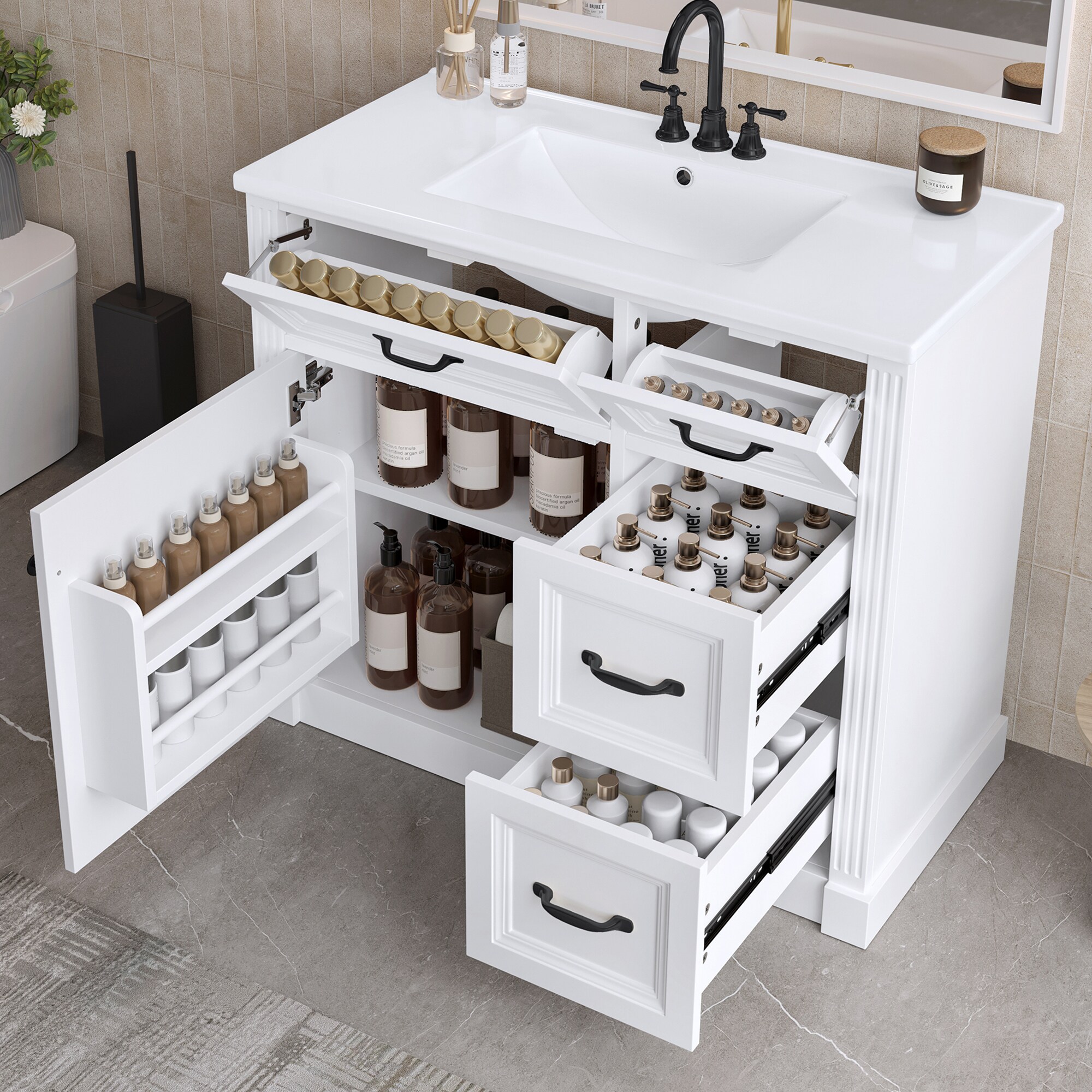 AAZJ BY-N725P336549K Bath-Vanity-Combo - View #2
